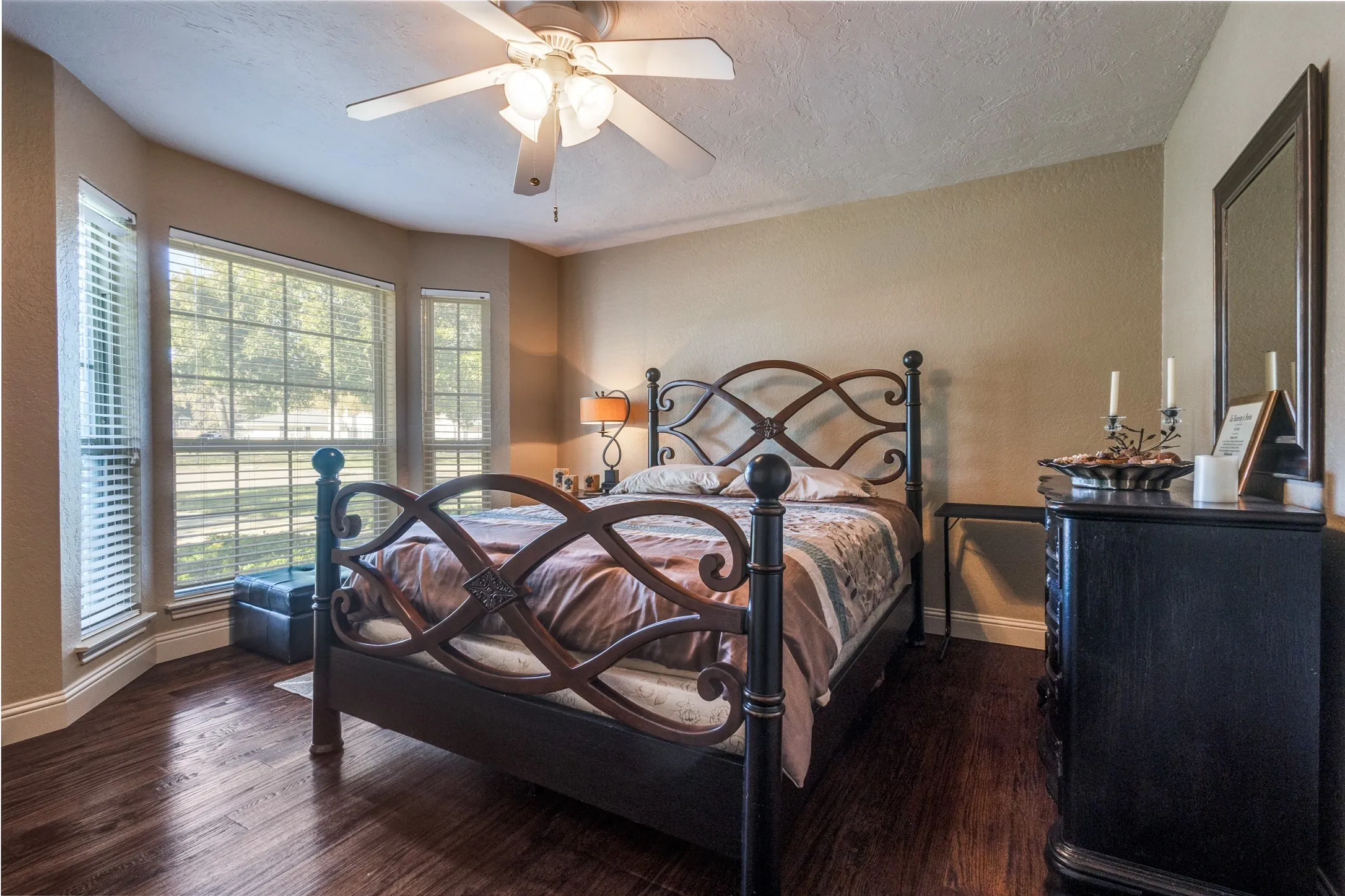 First floor guest suite with access to a full bath,