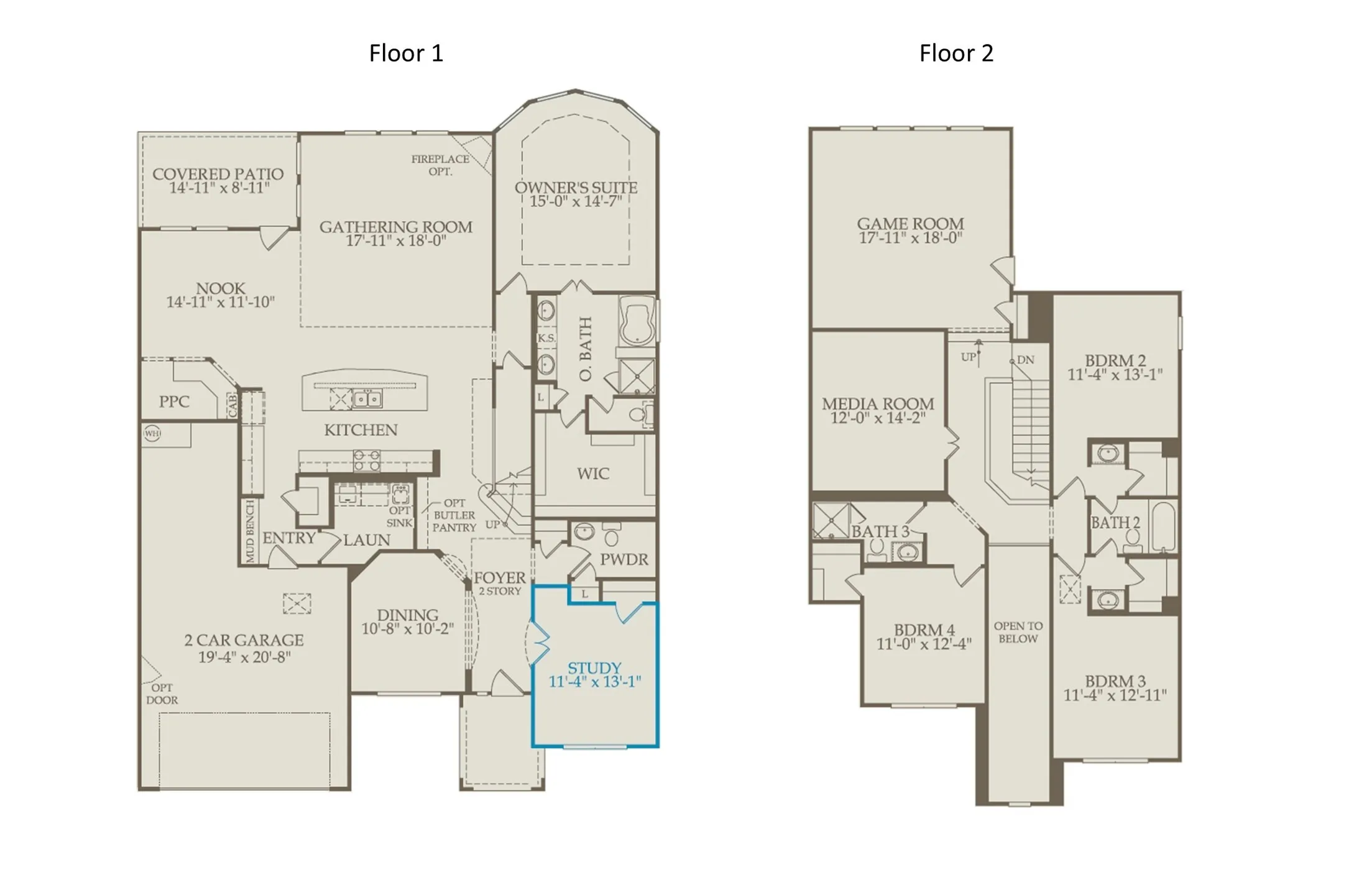 Floor plan for home