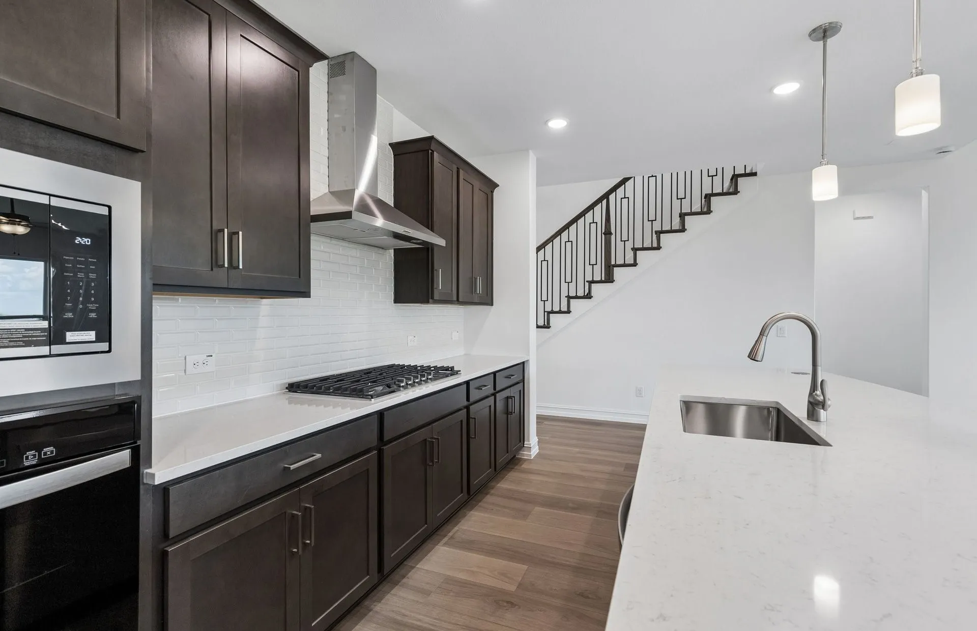 Kitchen with abundant cabinet space