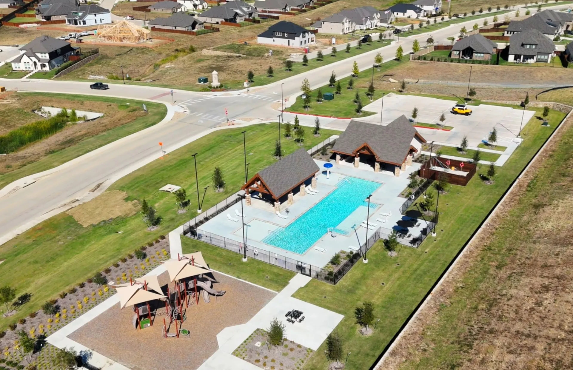 Pool in amenities center