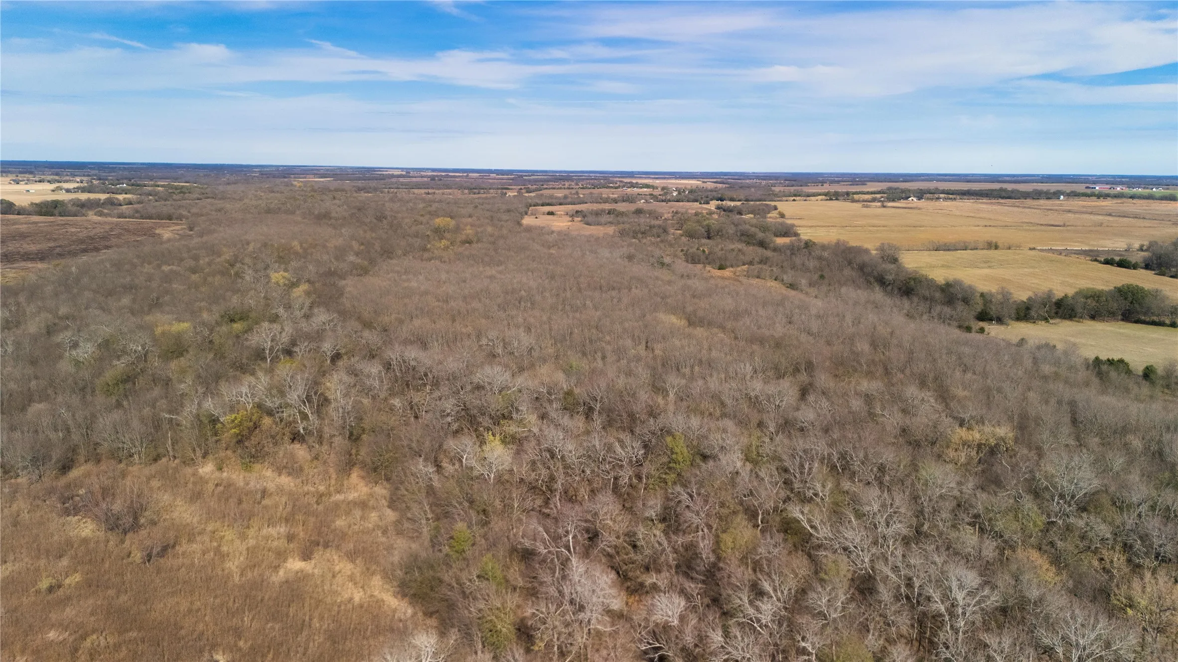 Aerial view of property's location