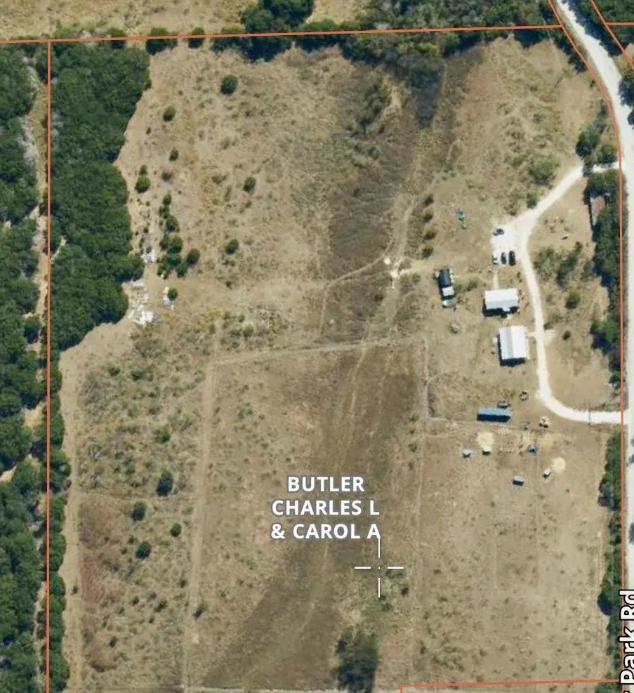 Map / location featuring property boundaries highlighted