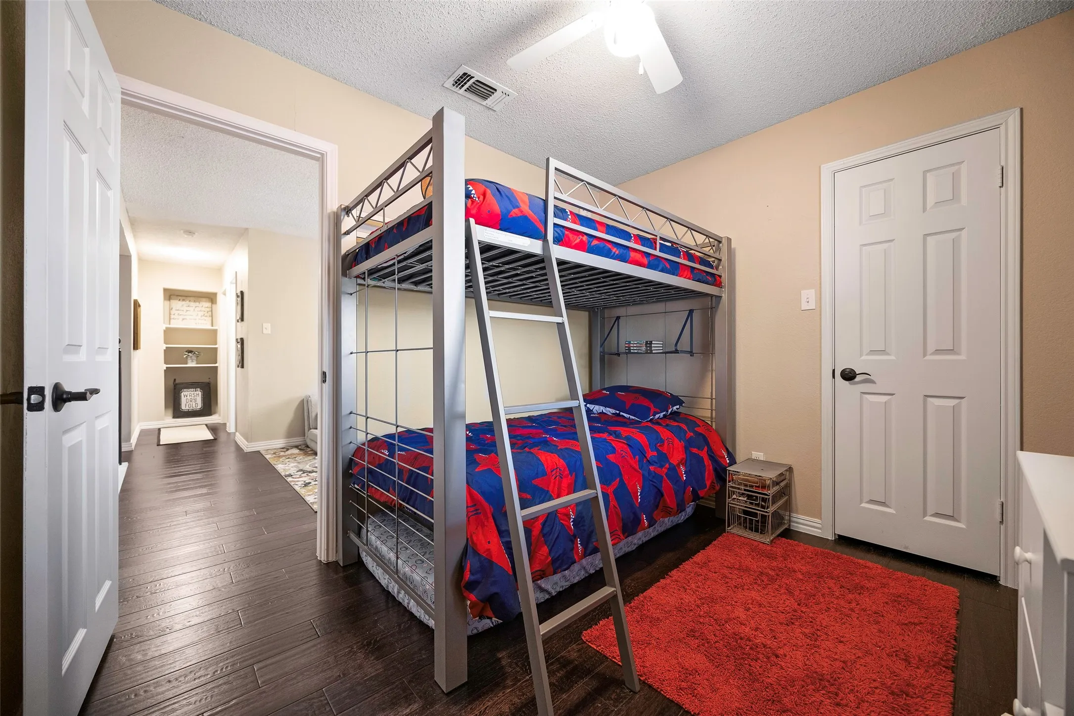 Secondary bedroom #2 with good sized closet located off of the loft area