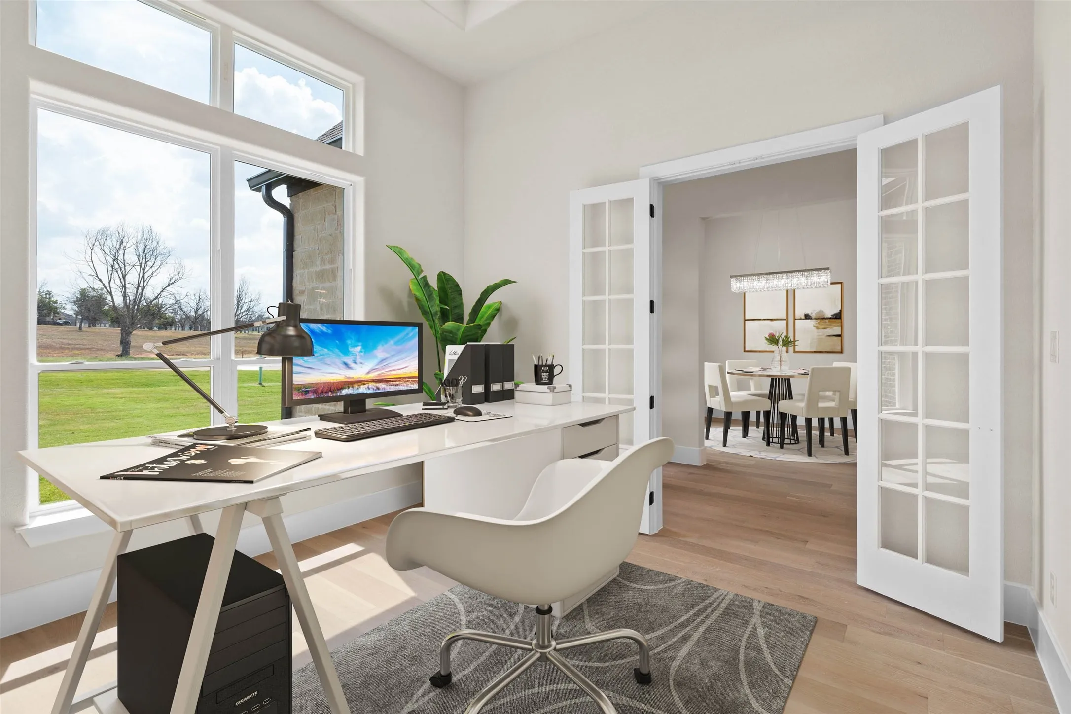 Virtually Staged: Office