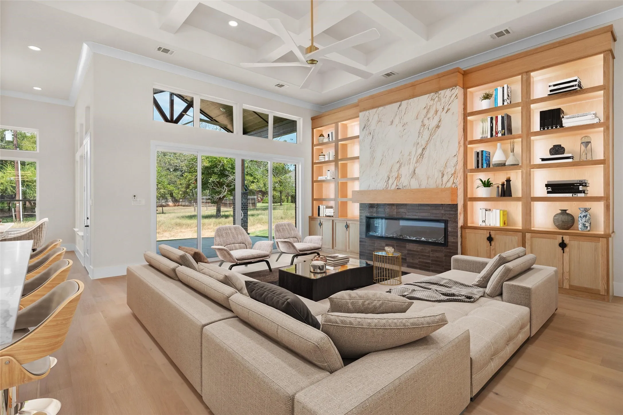 Virtually Staged: Living Room