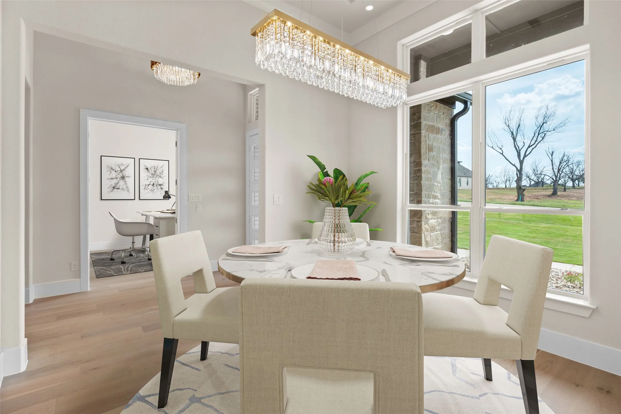 Virtually Staged: Dining Room