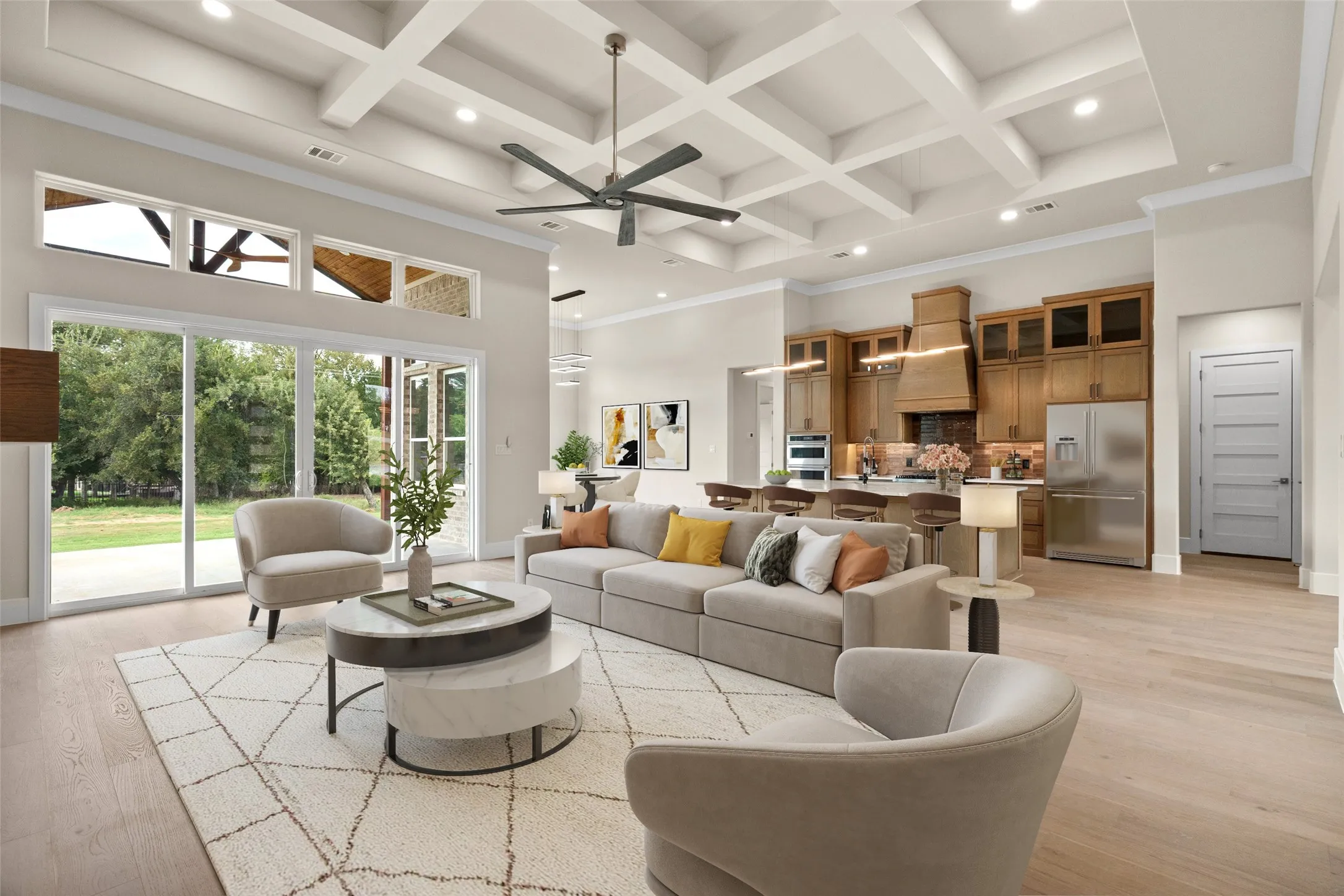 Virtually Staged: Living Room