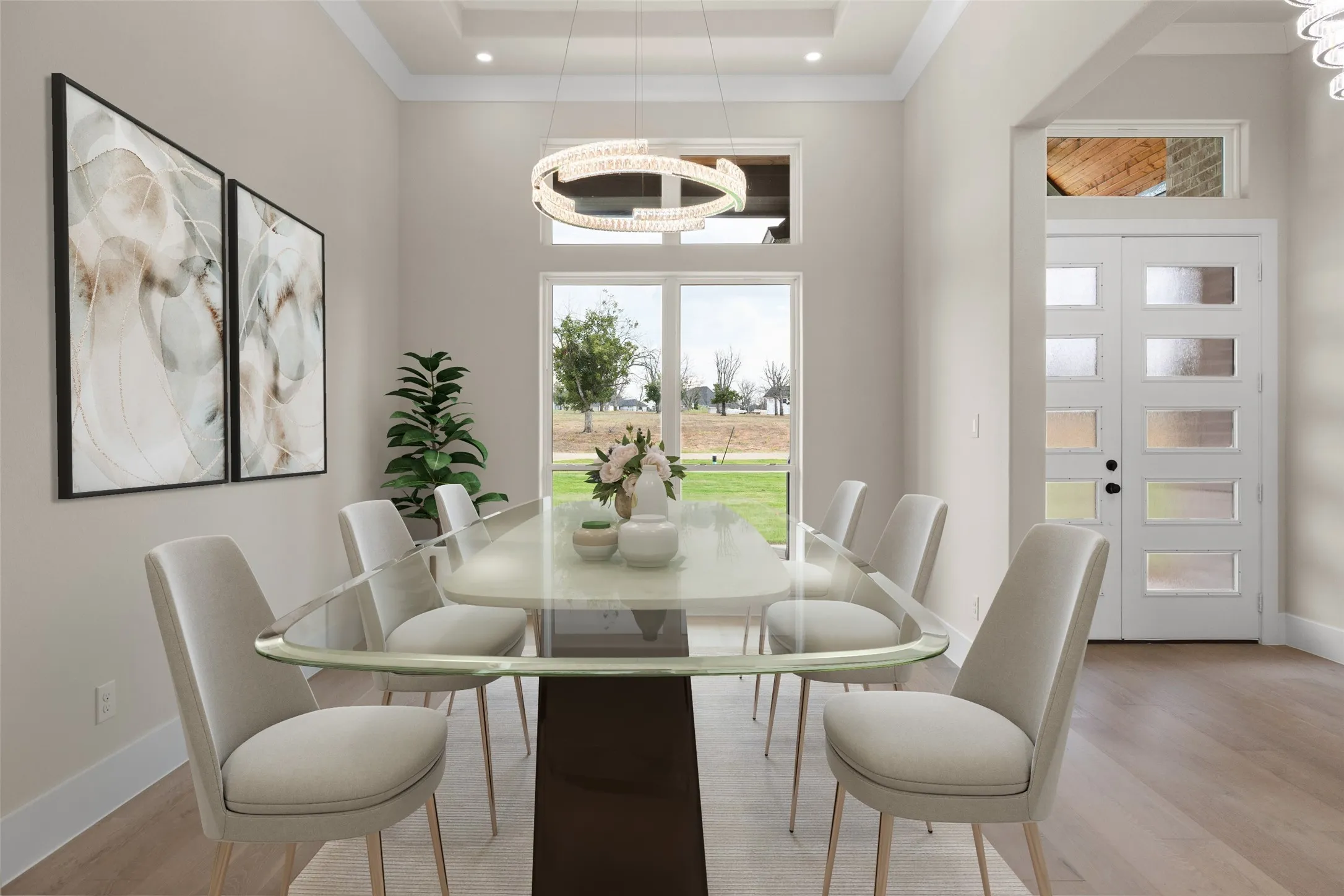 Virtually Staged: Dining Room