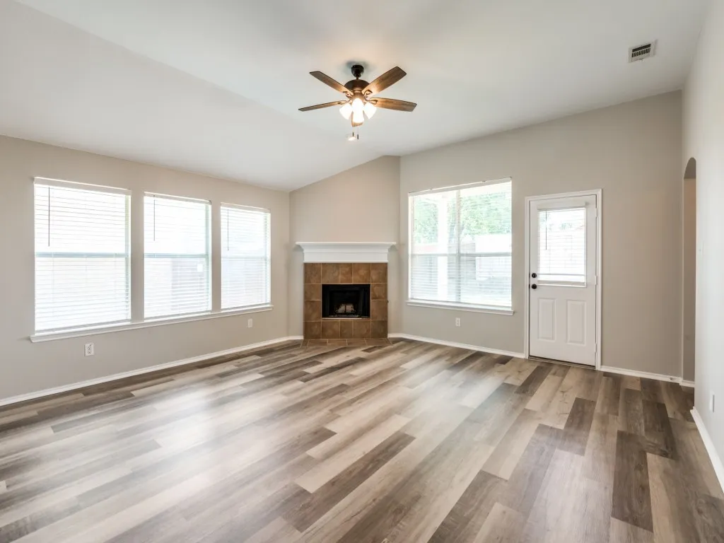 New flooring throughout much of the house