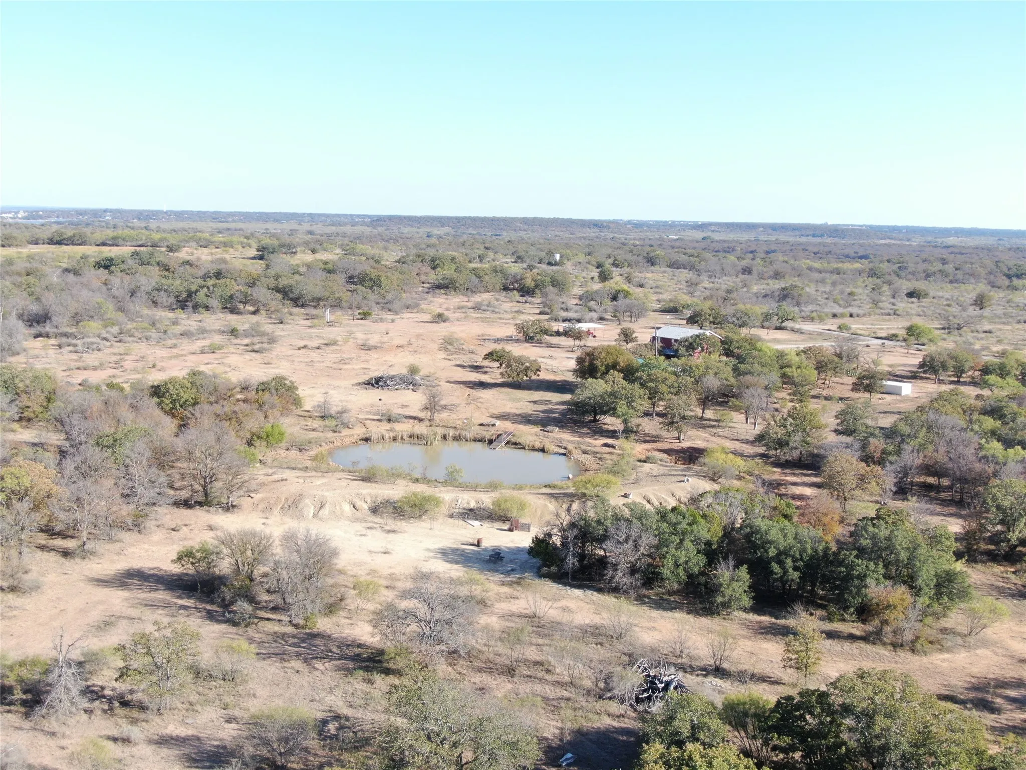 View of rural area featuring a nearby body of water