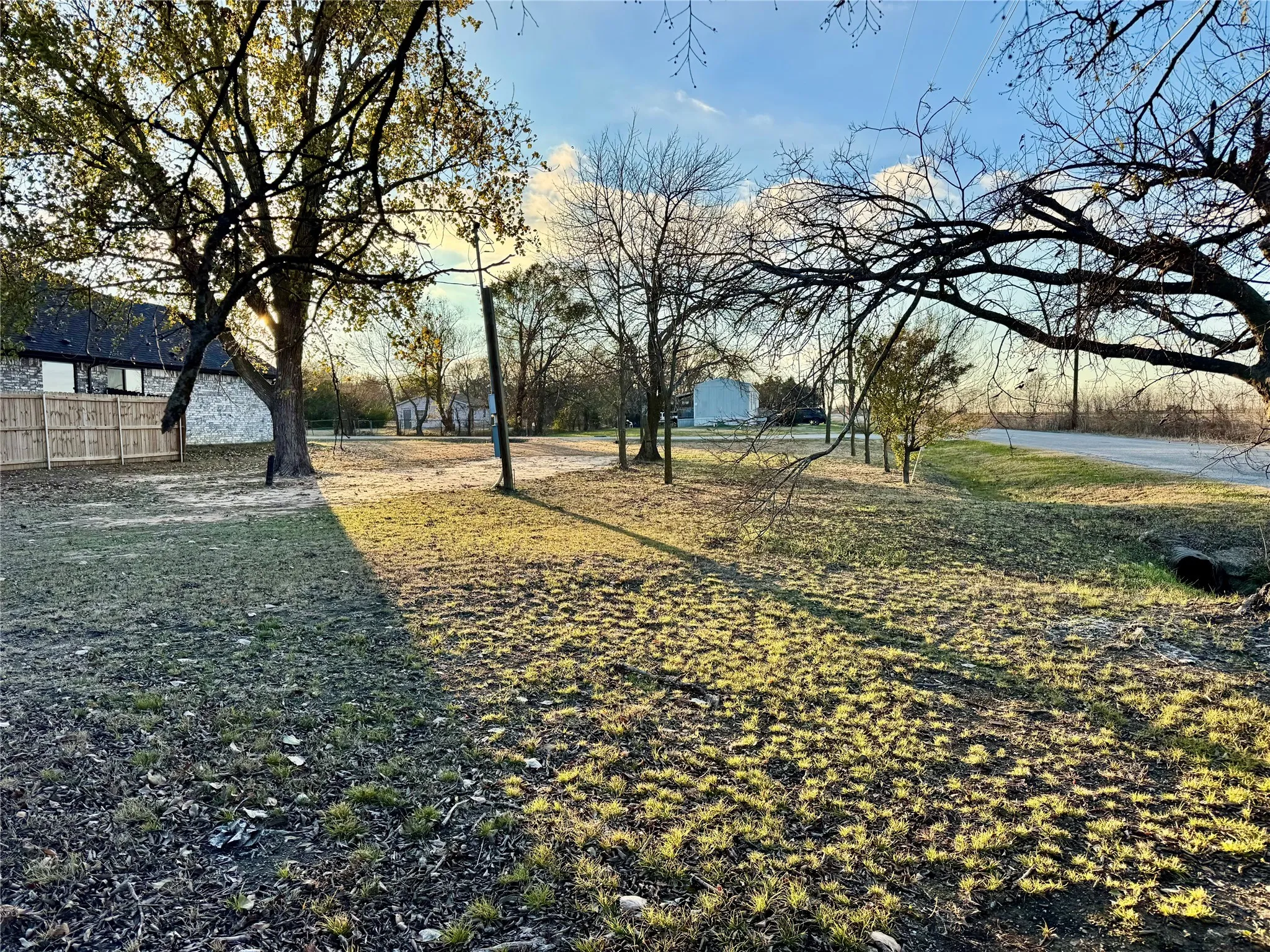 View from backside of the property.  Facing west.