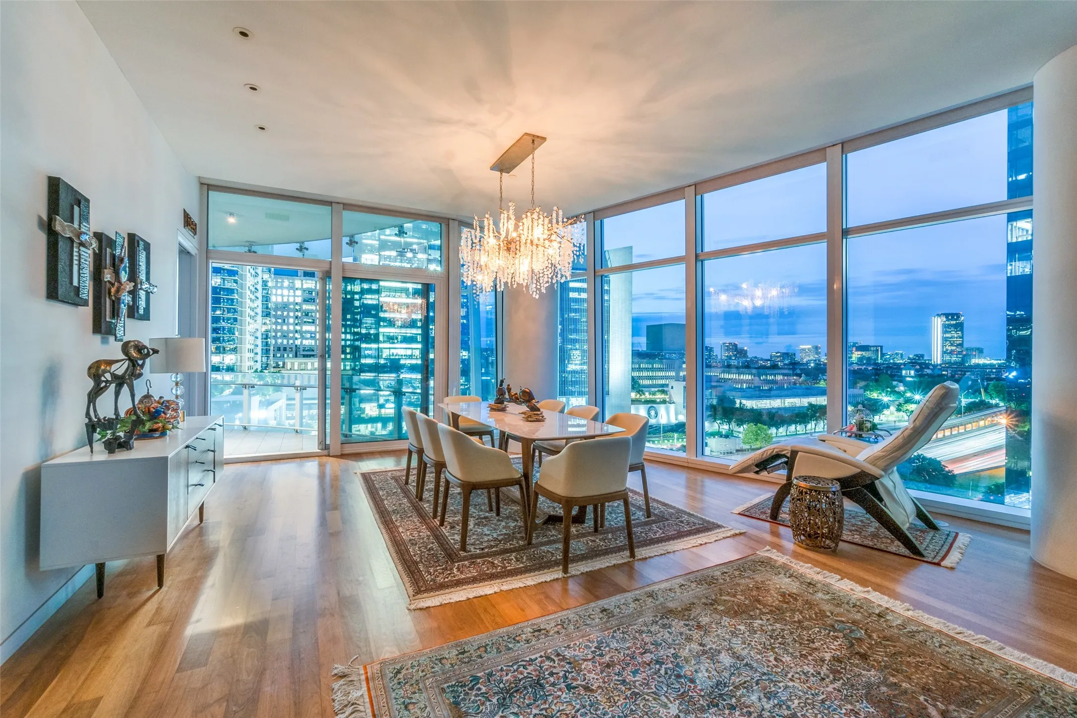 Dining Room at Night