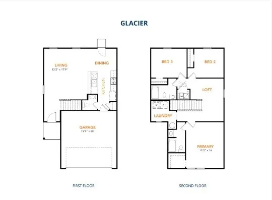 Glacier Floor Plan