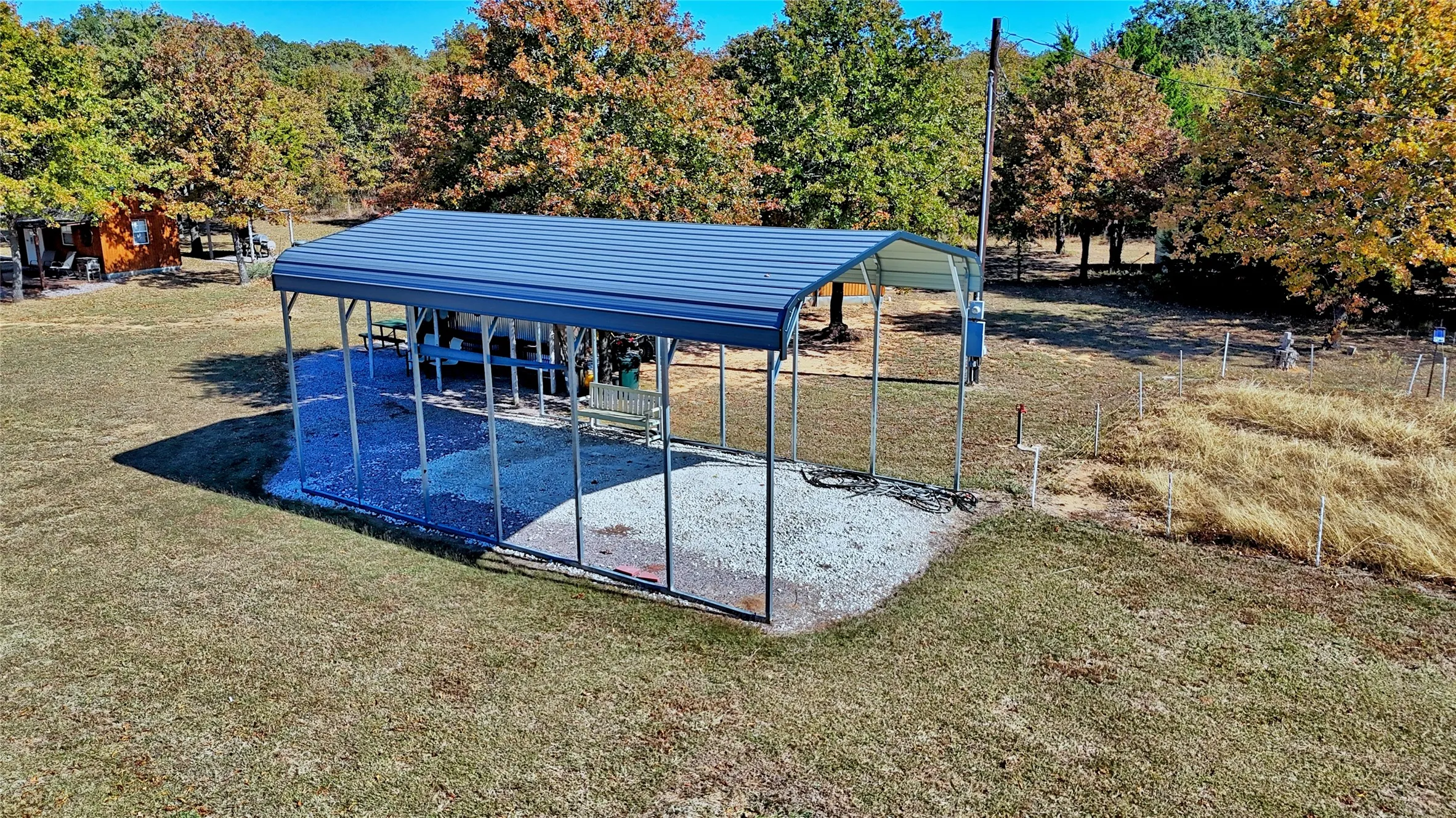 Covered RV parking