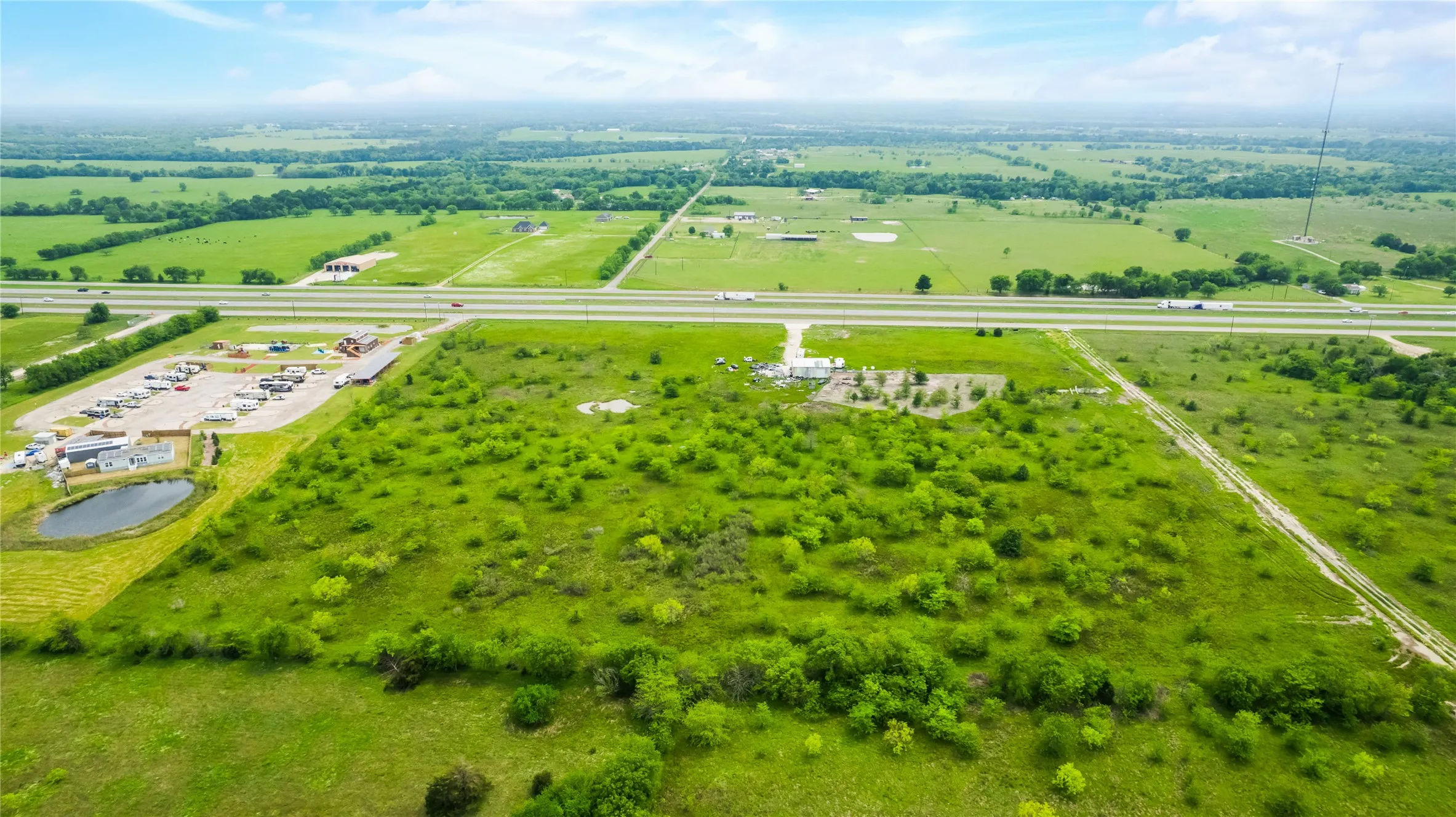 Drone / aerial view