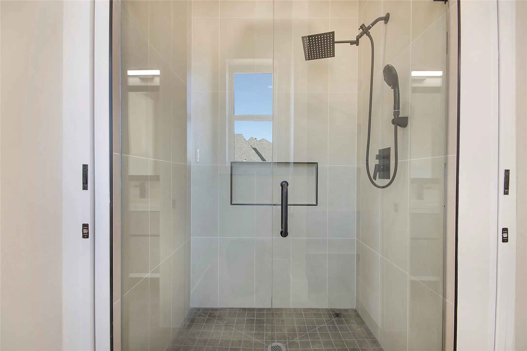 Full bathroom featuring a stall shower