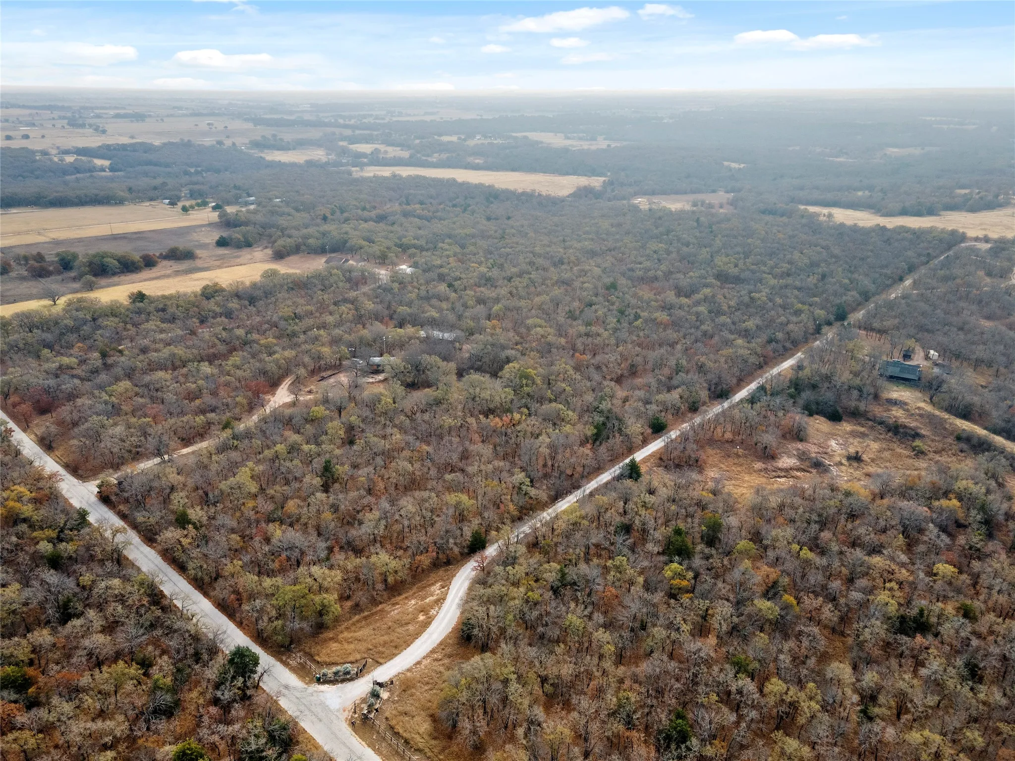 Aerial view of property's location