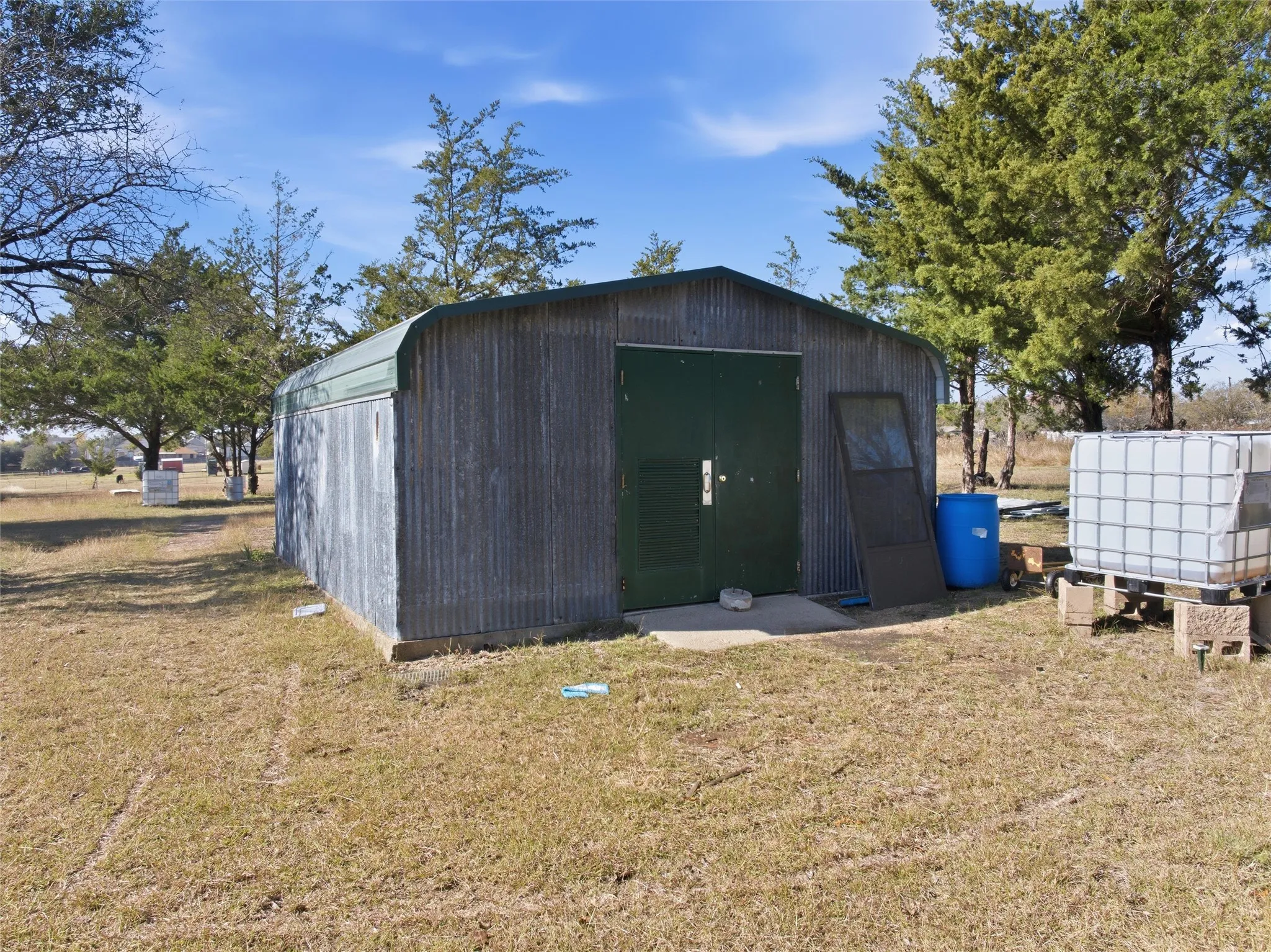 View of outdoor structure