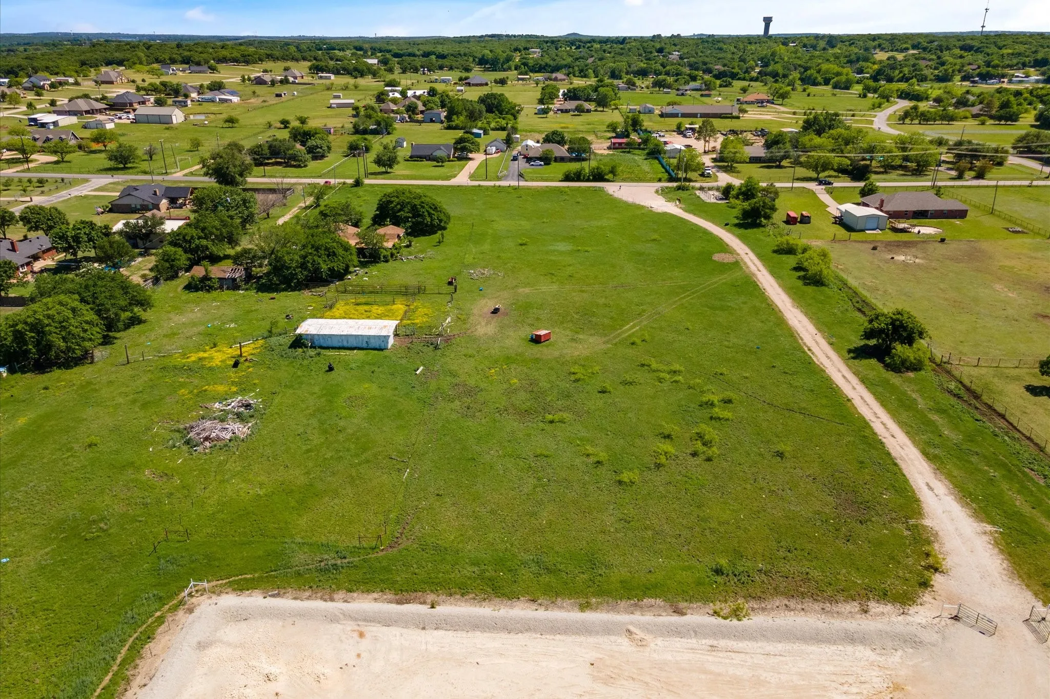 Overview of rural landscape