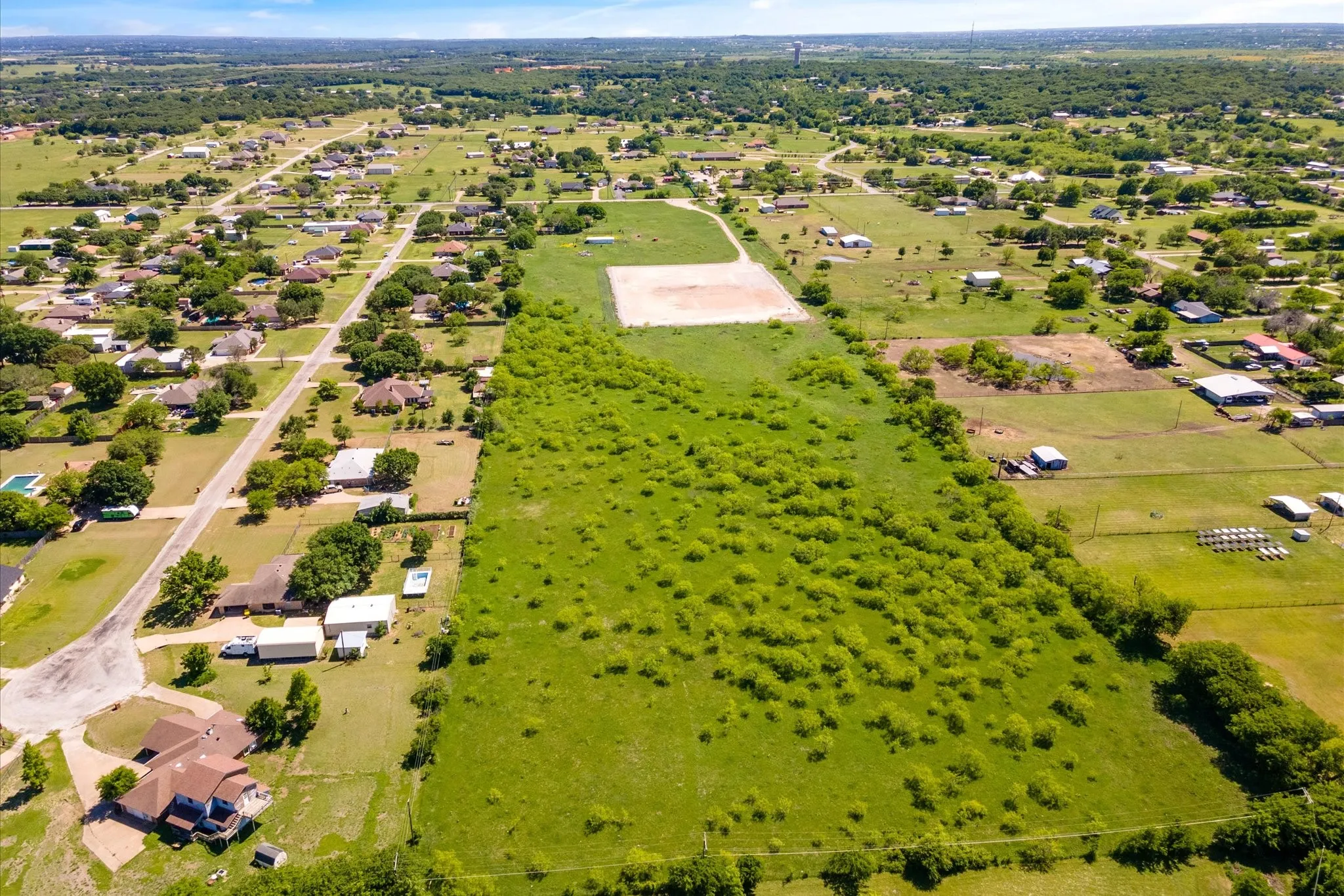 Overview of rural landscape