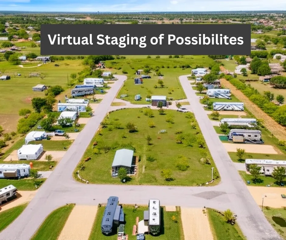Aerial view AI  Generated to show the possibilities