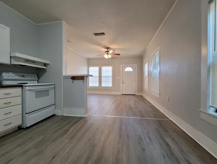 Kitchen and dining area