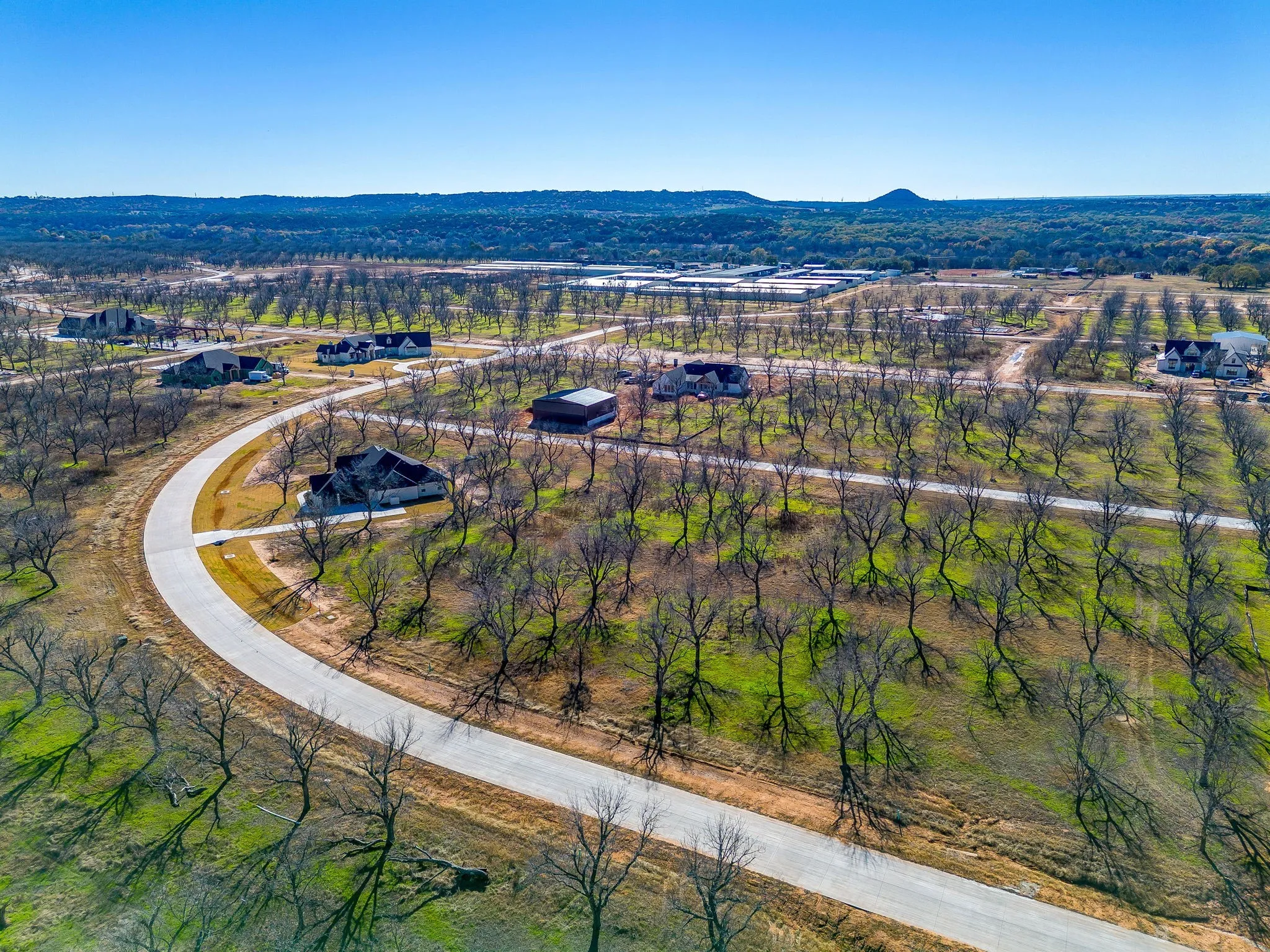 Drone / aerial view