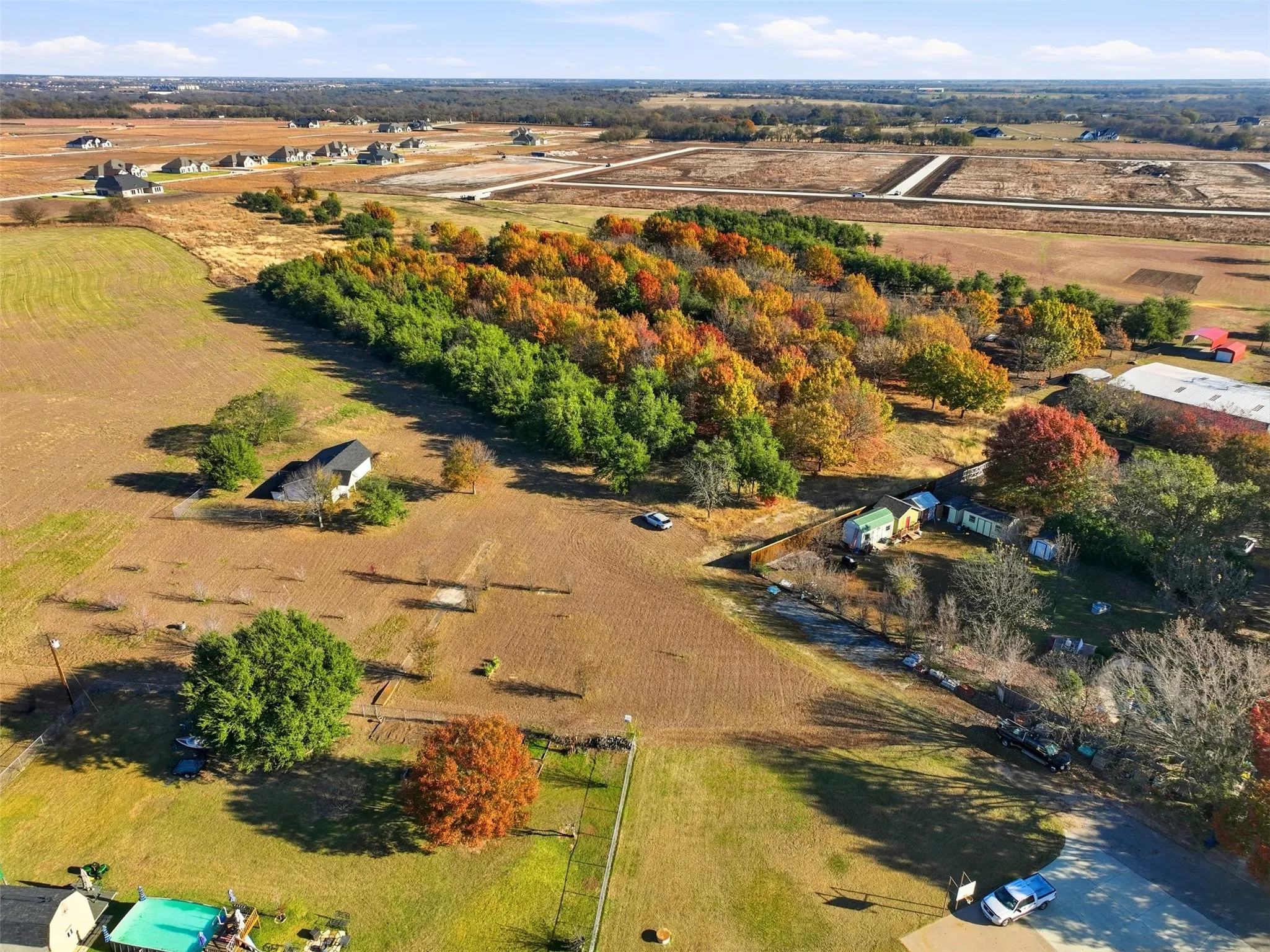 View of property location with rural landscape and farmland