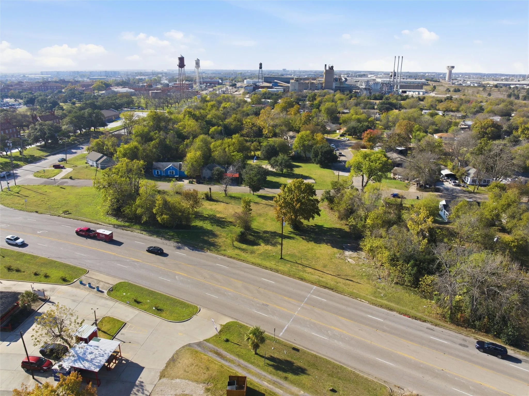 Drone / aerial view