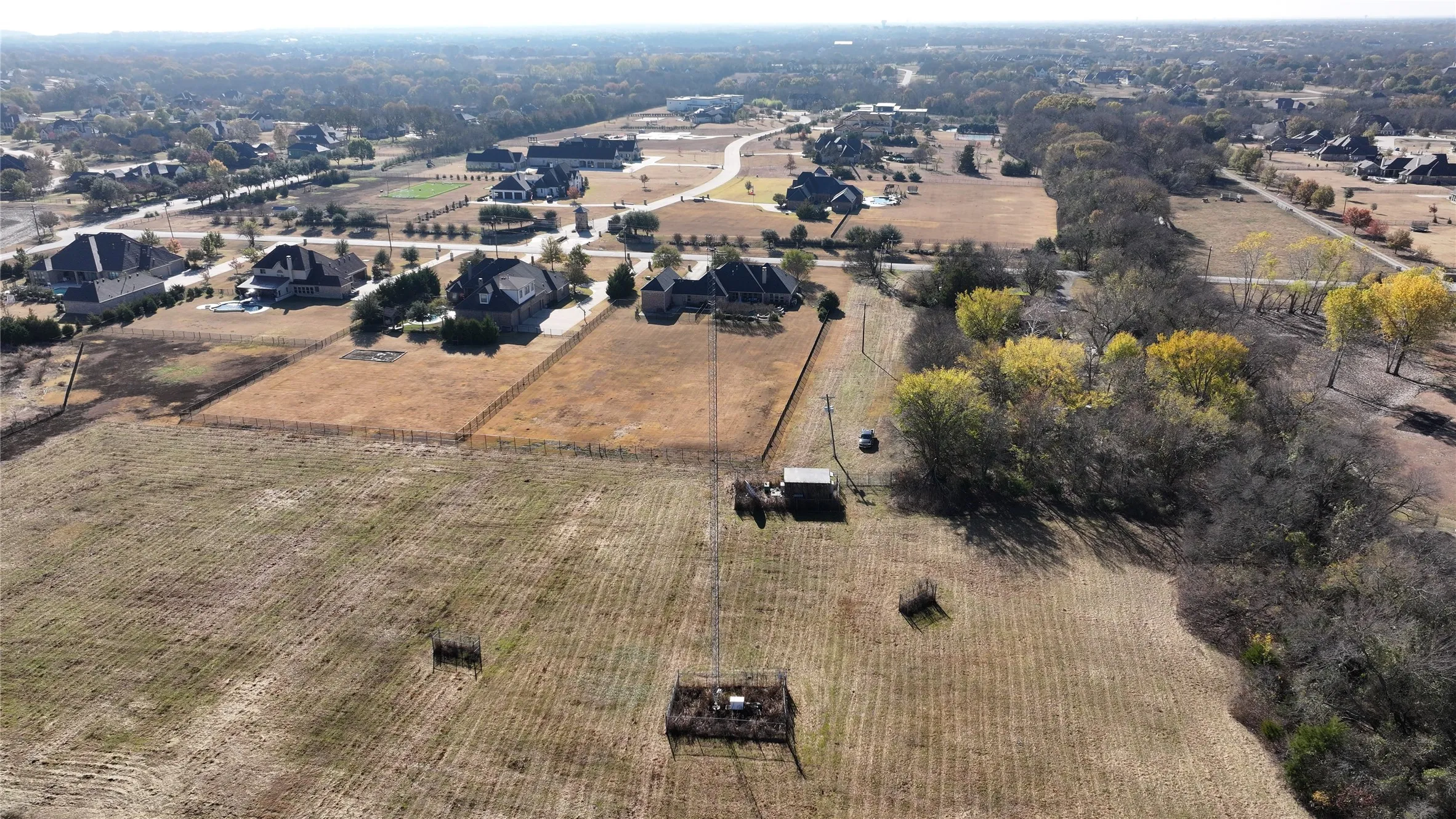 Access from Forrest Grove Road. Radio tower and related property will be removed.