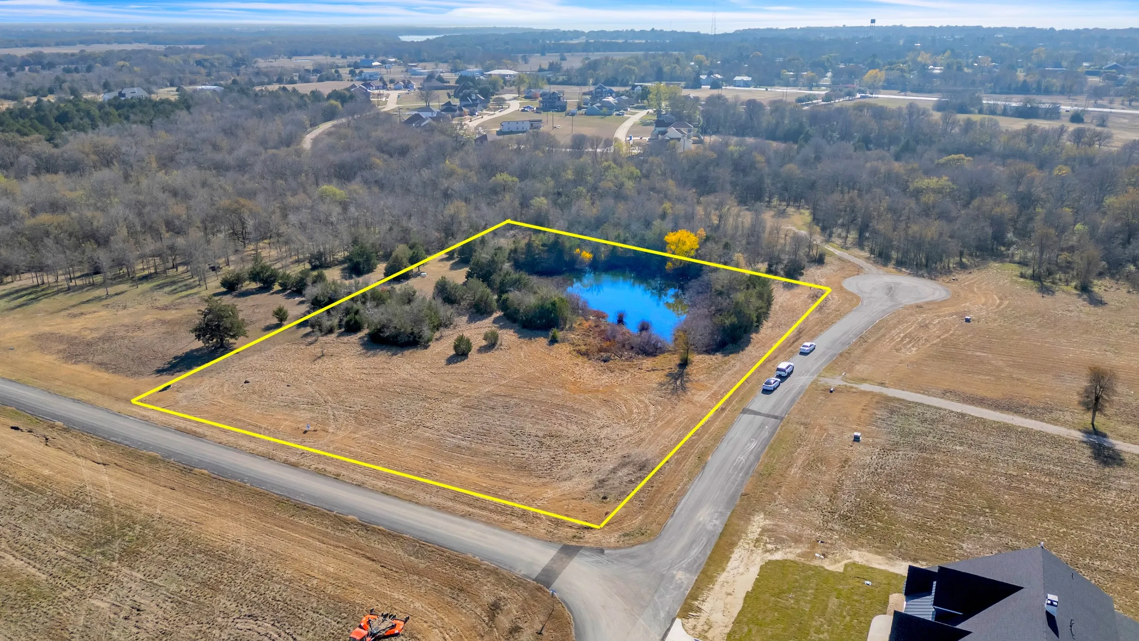 Your very own beautiful Pond on the property