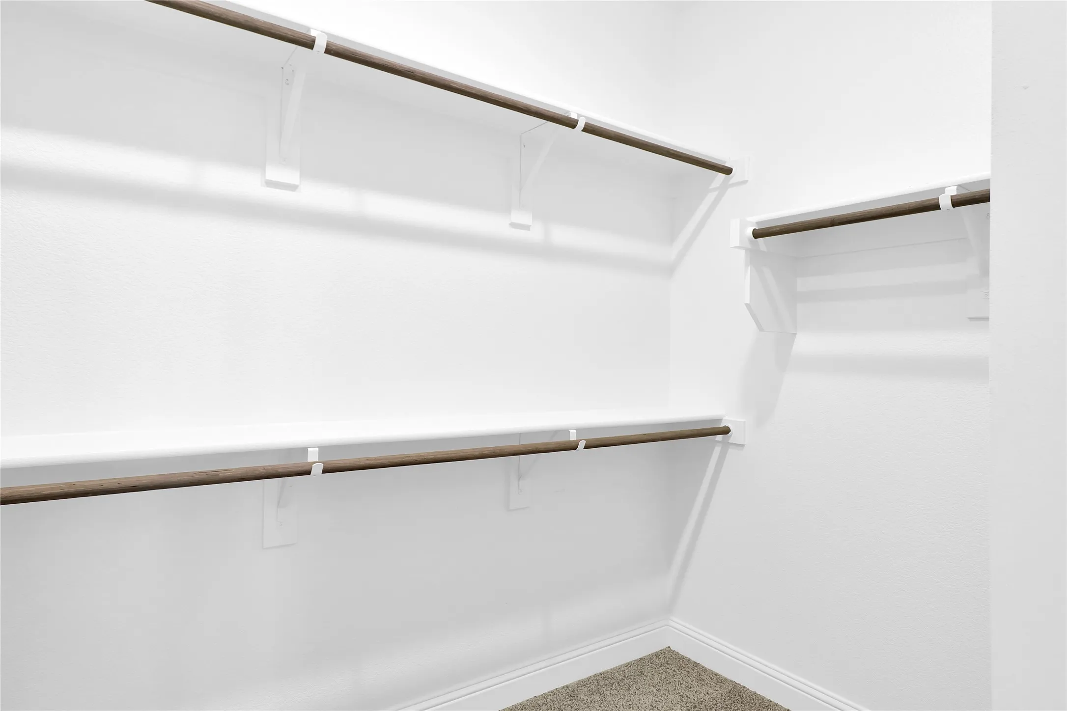 Walk in master closet