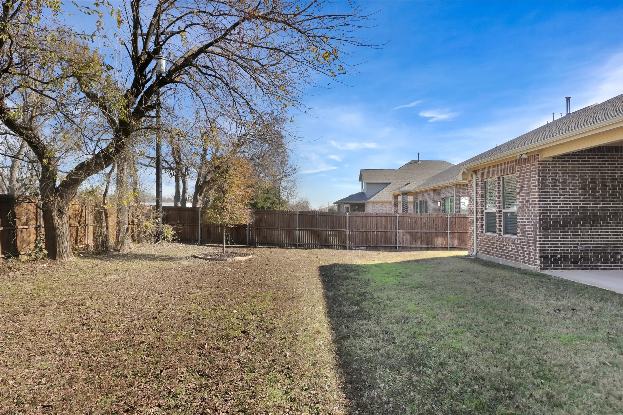 Large backyard for the kids and dogs to run wild!