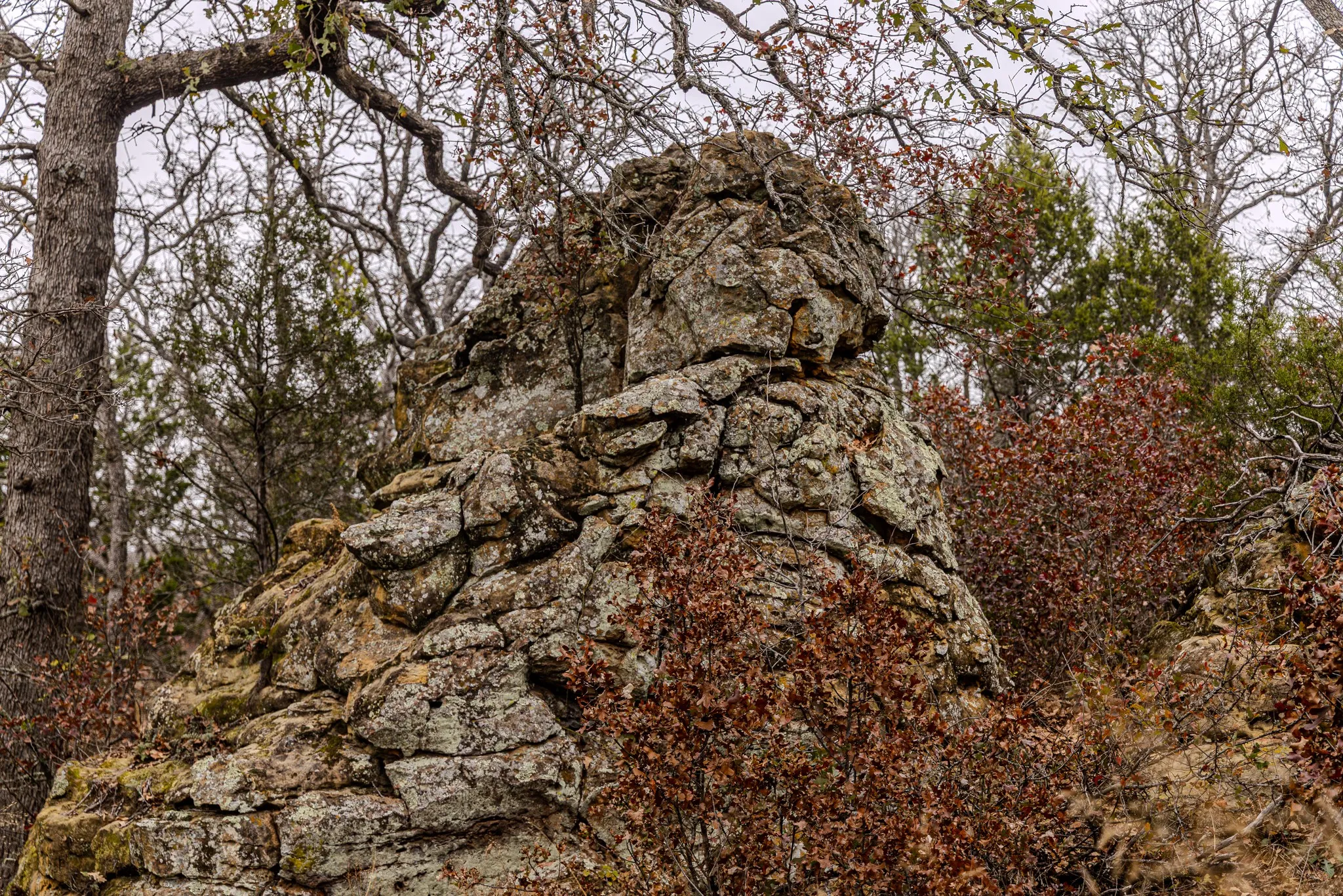 One of many extraordinary rock formation