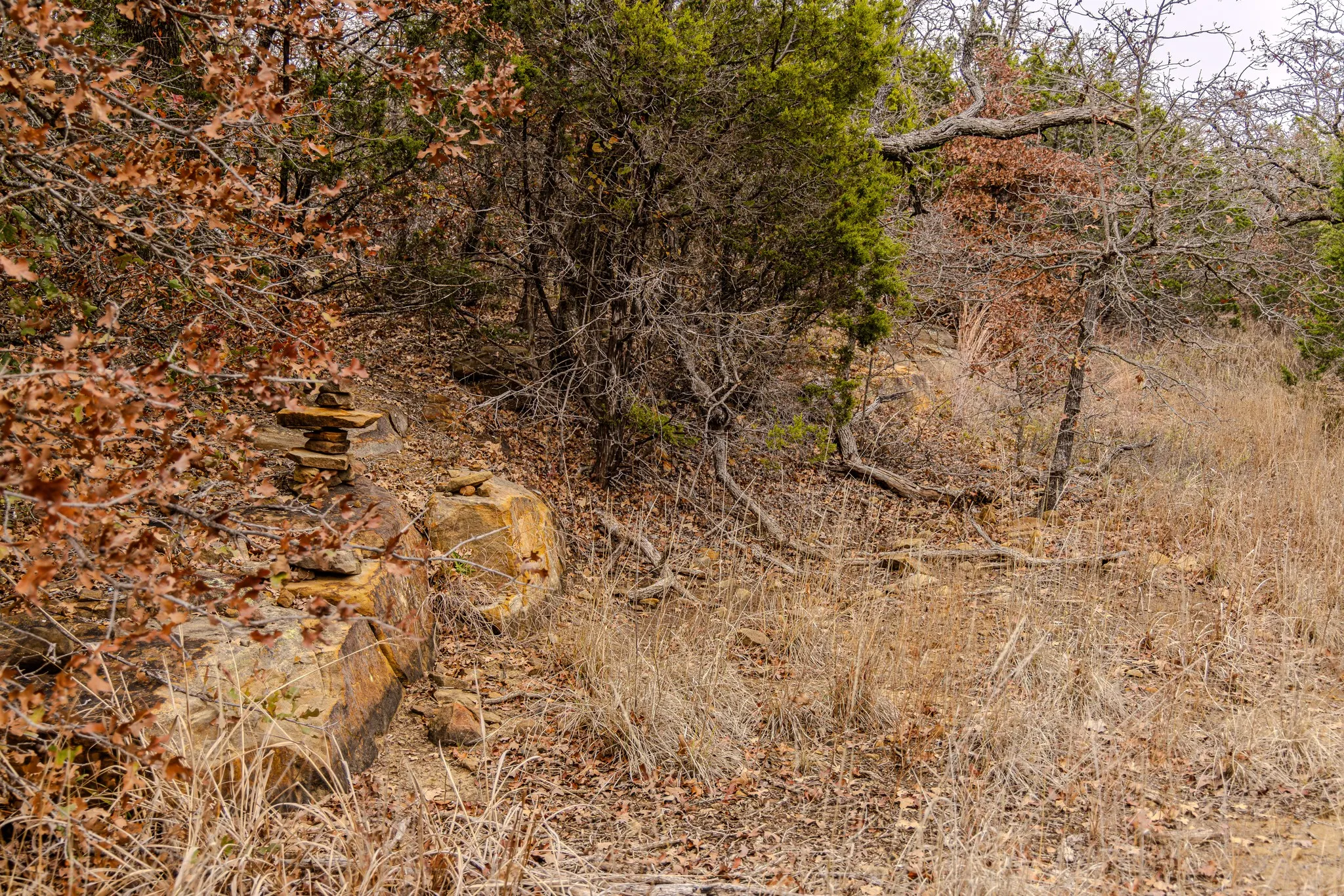 Beautiful rock formations throughout the property