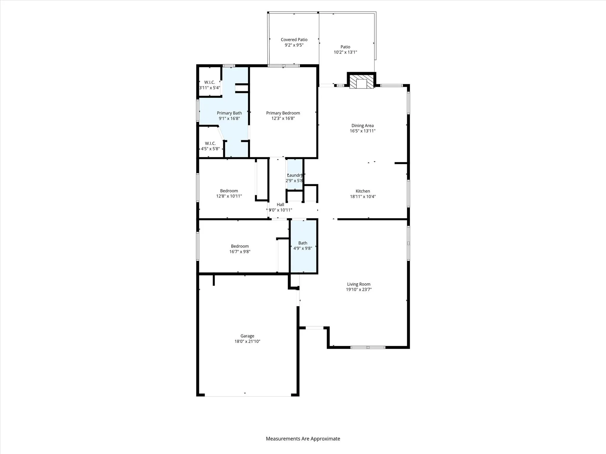 View of floor plan / room layout
