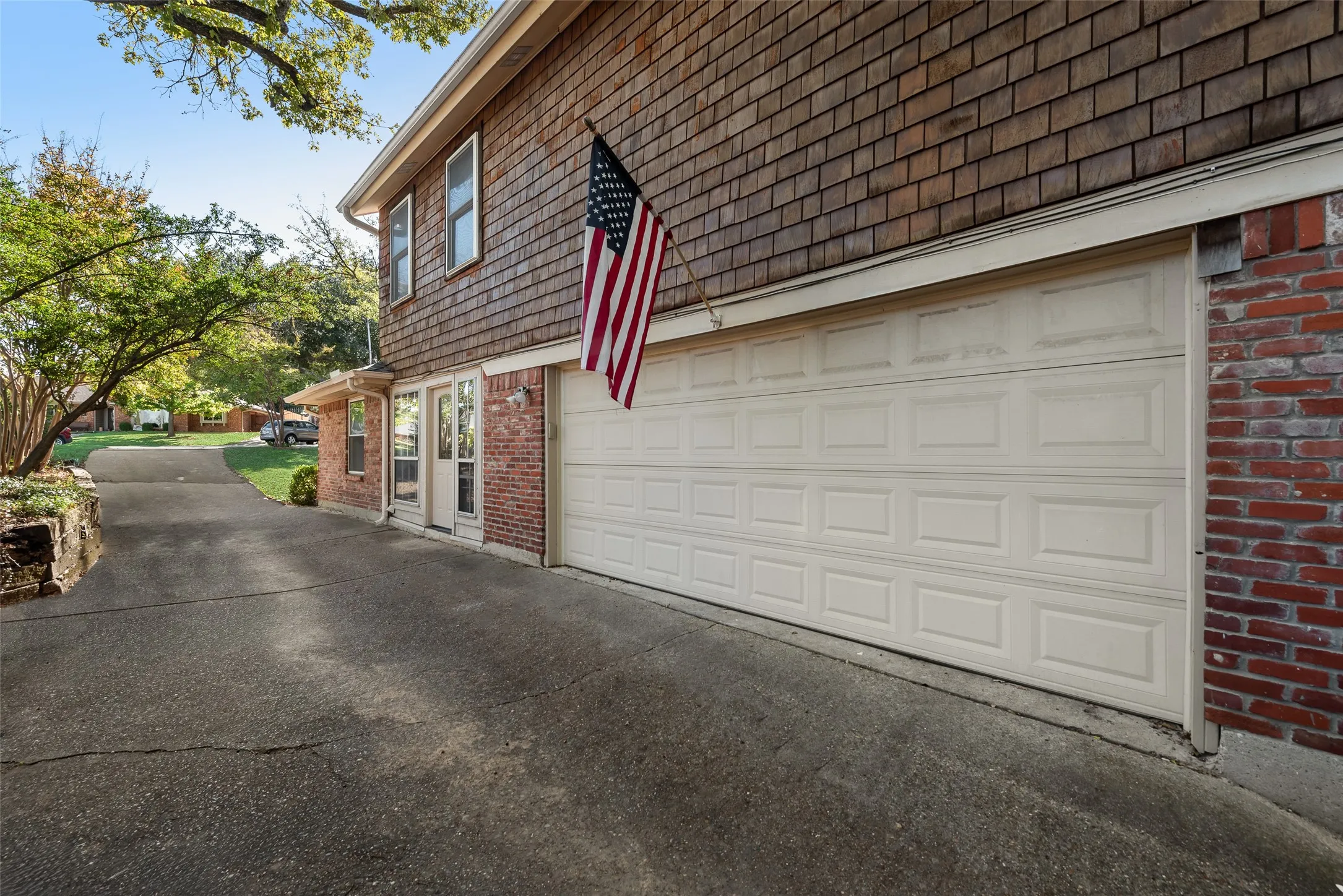 Plenty of parking along the side of the house and in garage