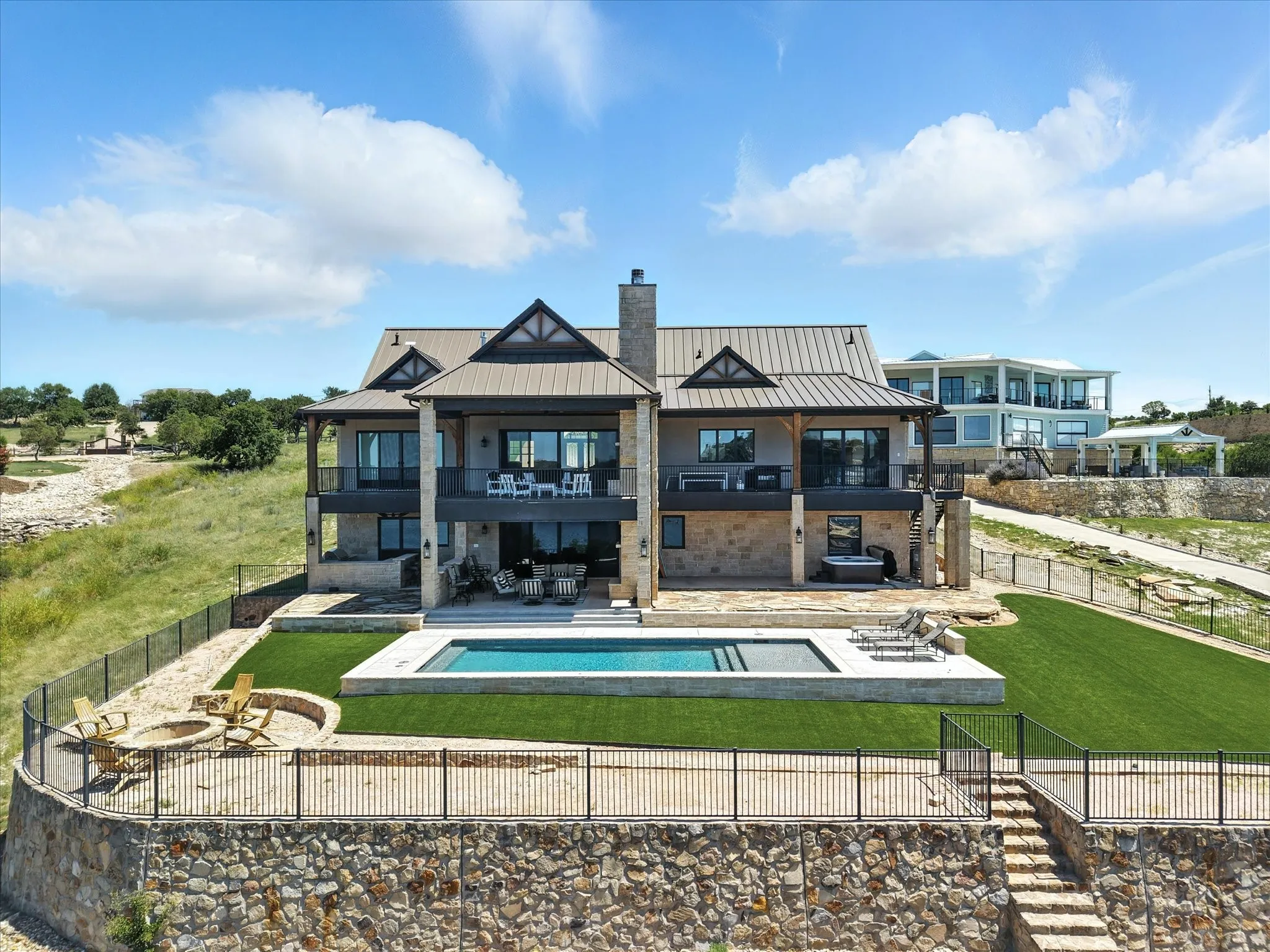 Single Family Residence For Sale in Palo Pinto County , 7105 W Hells Gate Drive, Strawn, Texas 76475, 6 Bedrooms, 8 Bathrooms, 3 Garage spaces, 5,520 Sqft, built in 2016, Price $3,499,000, mls#21129905, Real Estate Agent in Strawn, Homes For Sale in Palo Pinto county, Homes For Sale in Strawn, Realtor in Strawn Texas, Real Estate Brokerage Independent Realty Texas, Luminita Cordes Realtor