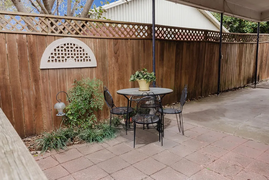 Patio area!