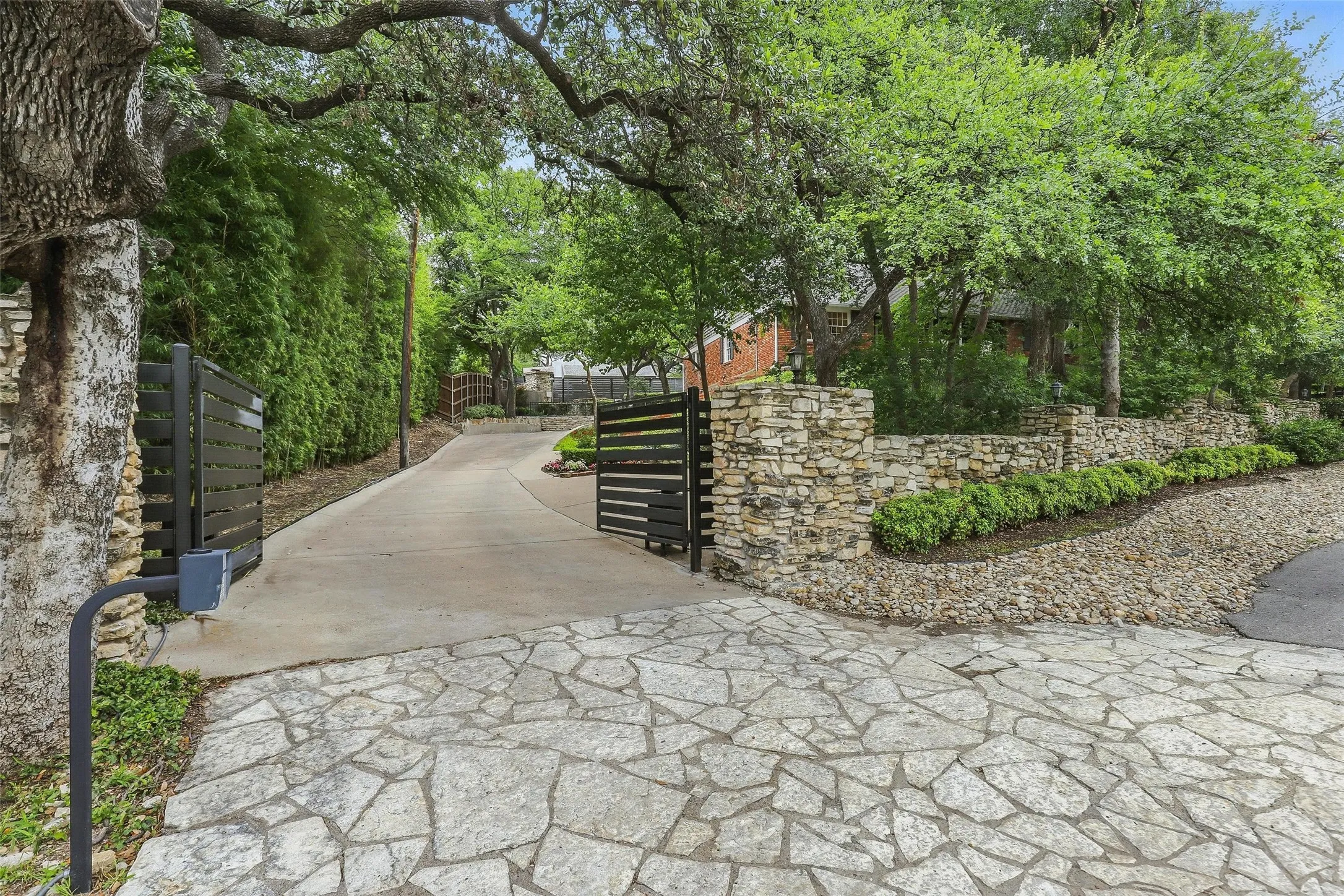 Surrounding community with a gate