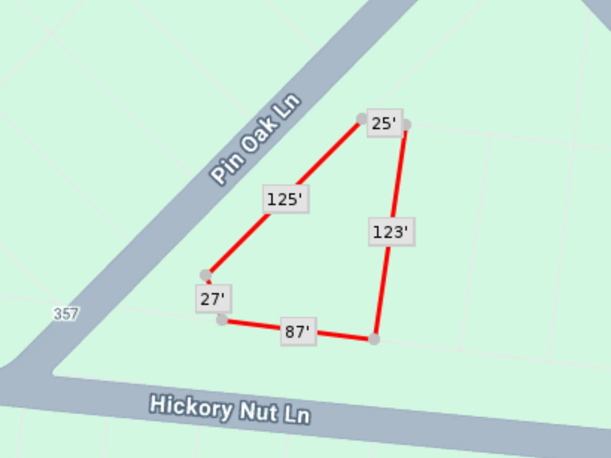Map / location of property area