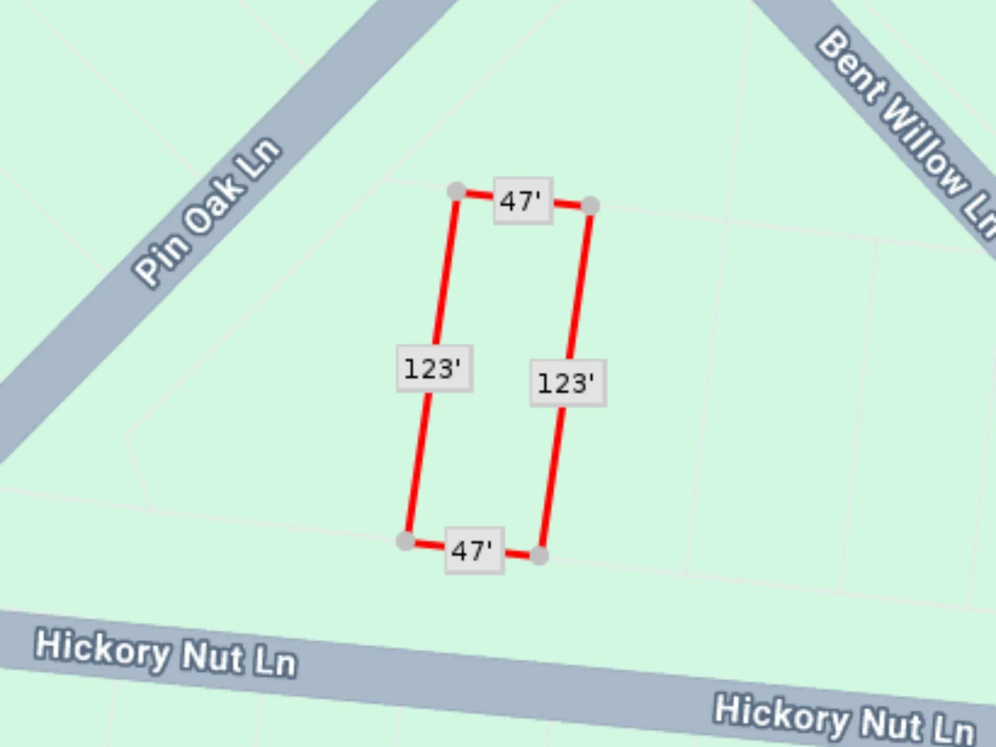 Map / location of property area