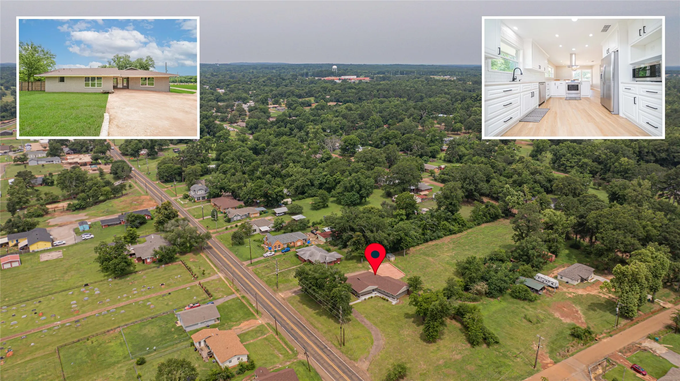 Single Family Residence For Sale in Cass County , 812 E 1st, Hughes Springs, Texas 75656, 3 Bedroom, 3 Bathroom, Garage spaces, 2,345 Sqft, built in 1959, mls#21133748, Real Estate Agent in Hughes Springs, Homes For Sale in Cass county, Homes For Sale in Hughes Springs, Realtor in Hughes Springs Texas, Real Estate Brokerage Independent Realty Texas, Luminita Cordes Realtor