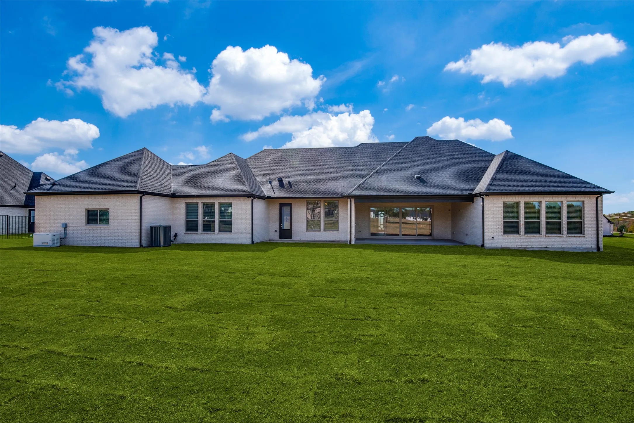 Example of elevation. Selections to be customized by buyer.