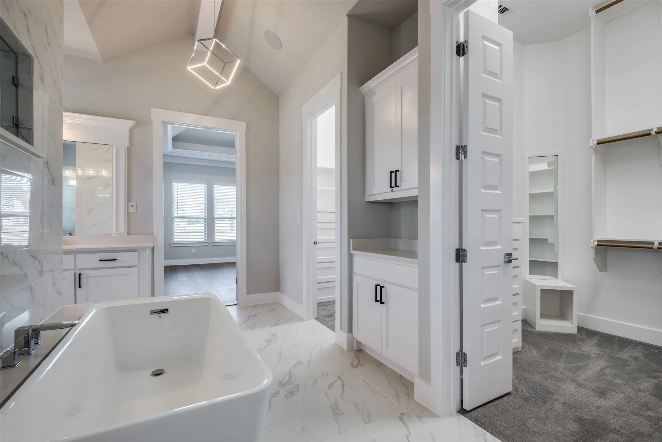 Example of floorplan. Selections to be customized by buyer.