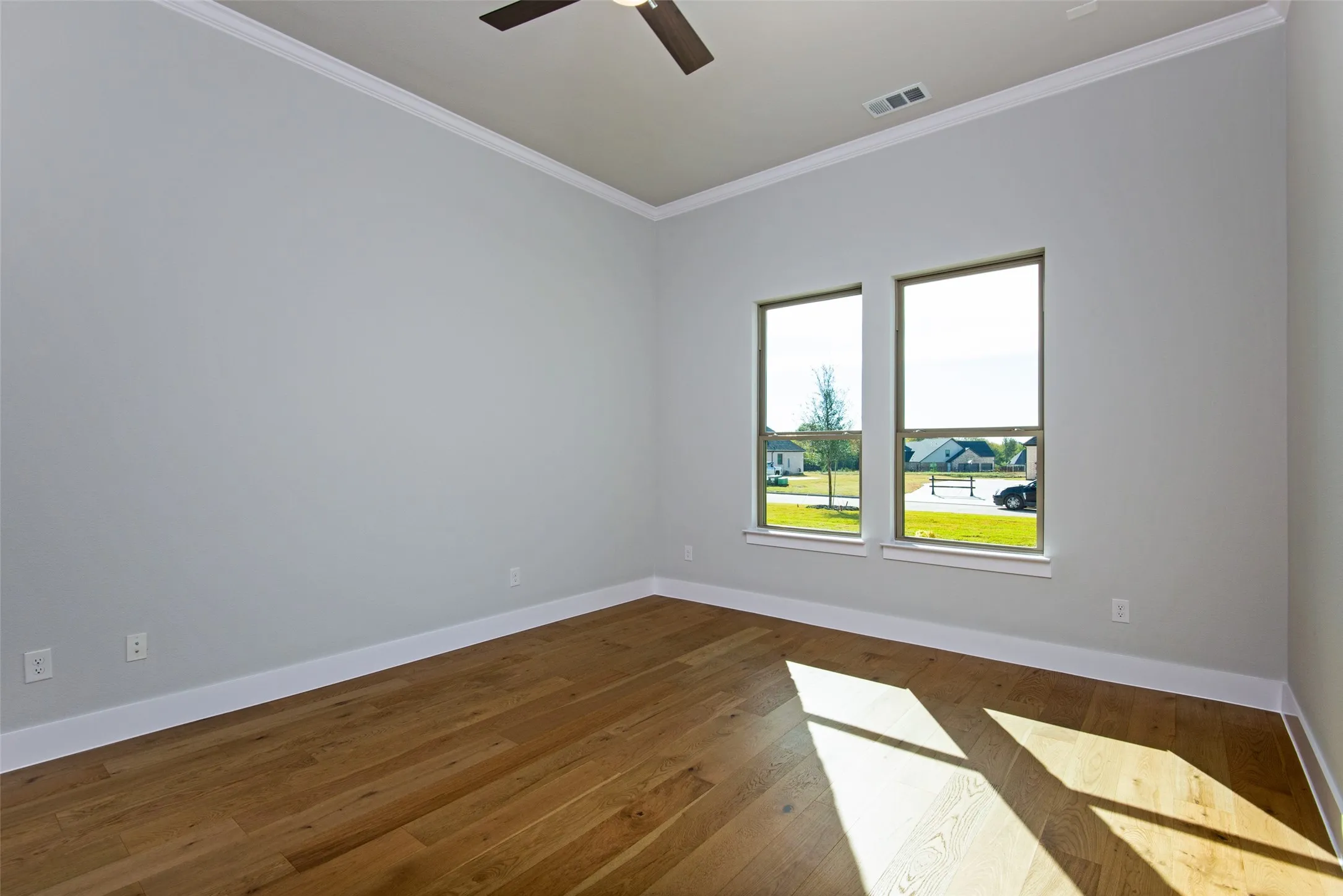 Example of floorplan. Selections to be customized by buyer.