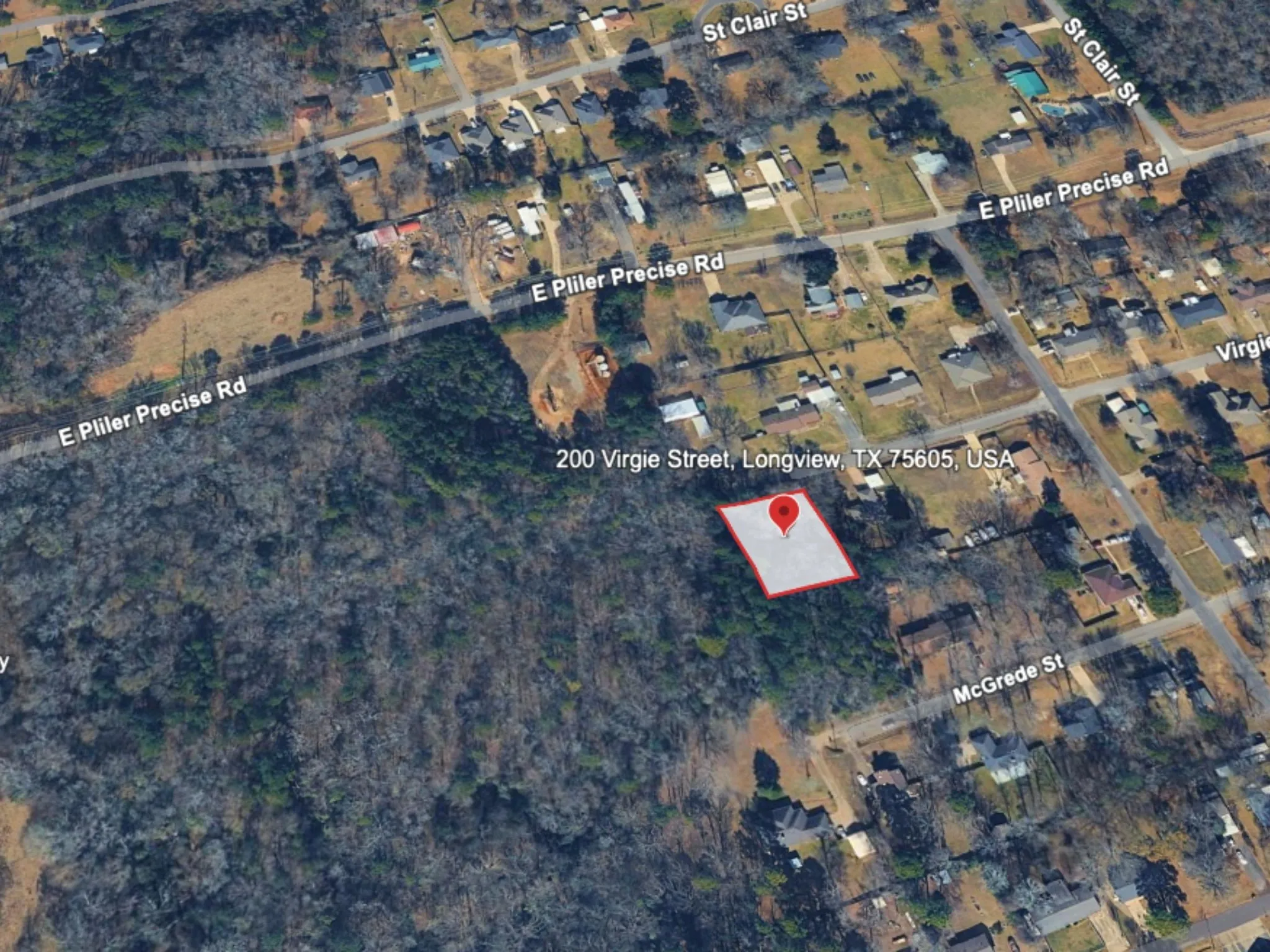 Map of property location