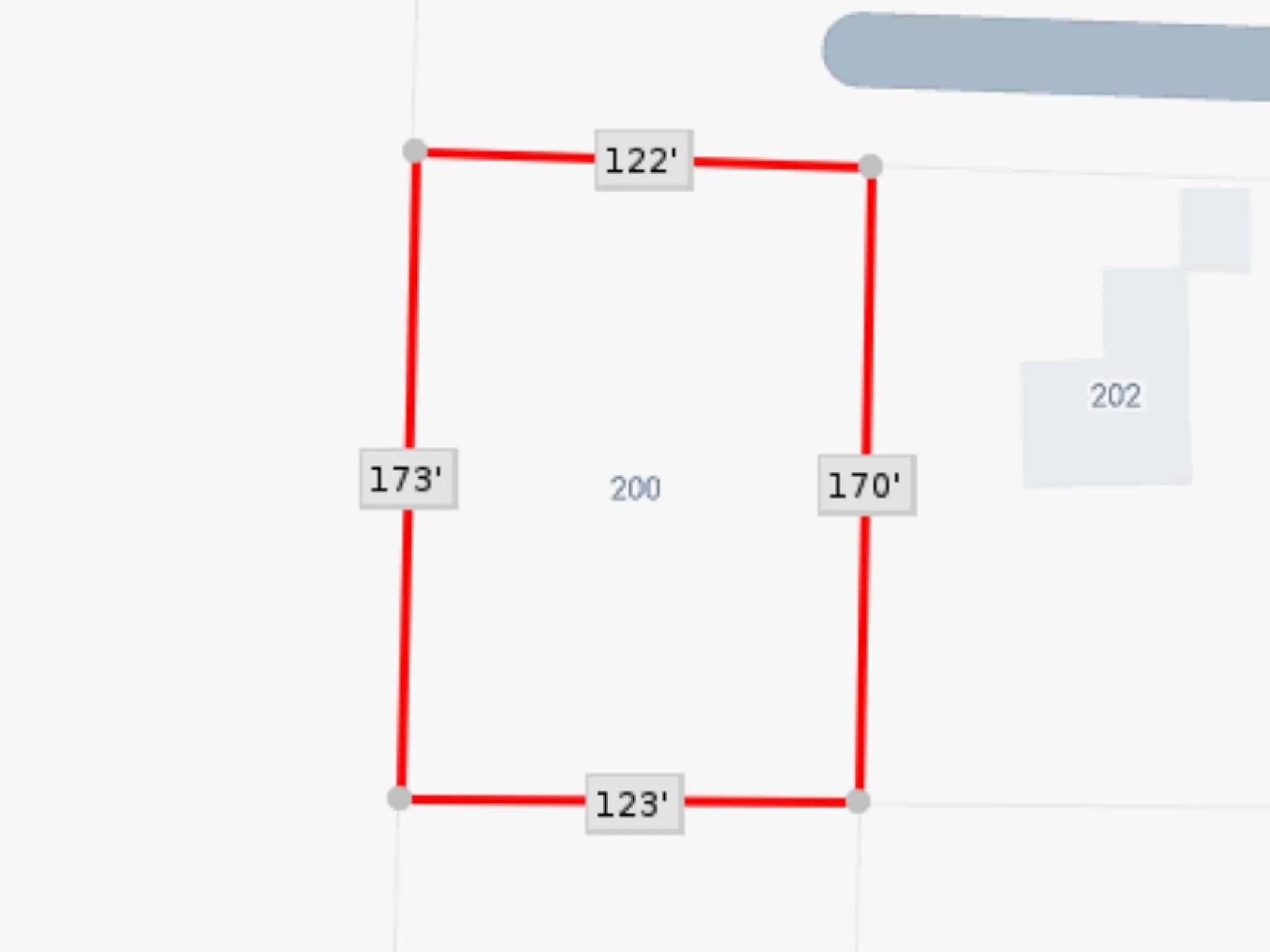 Map / location of property area