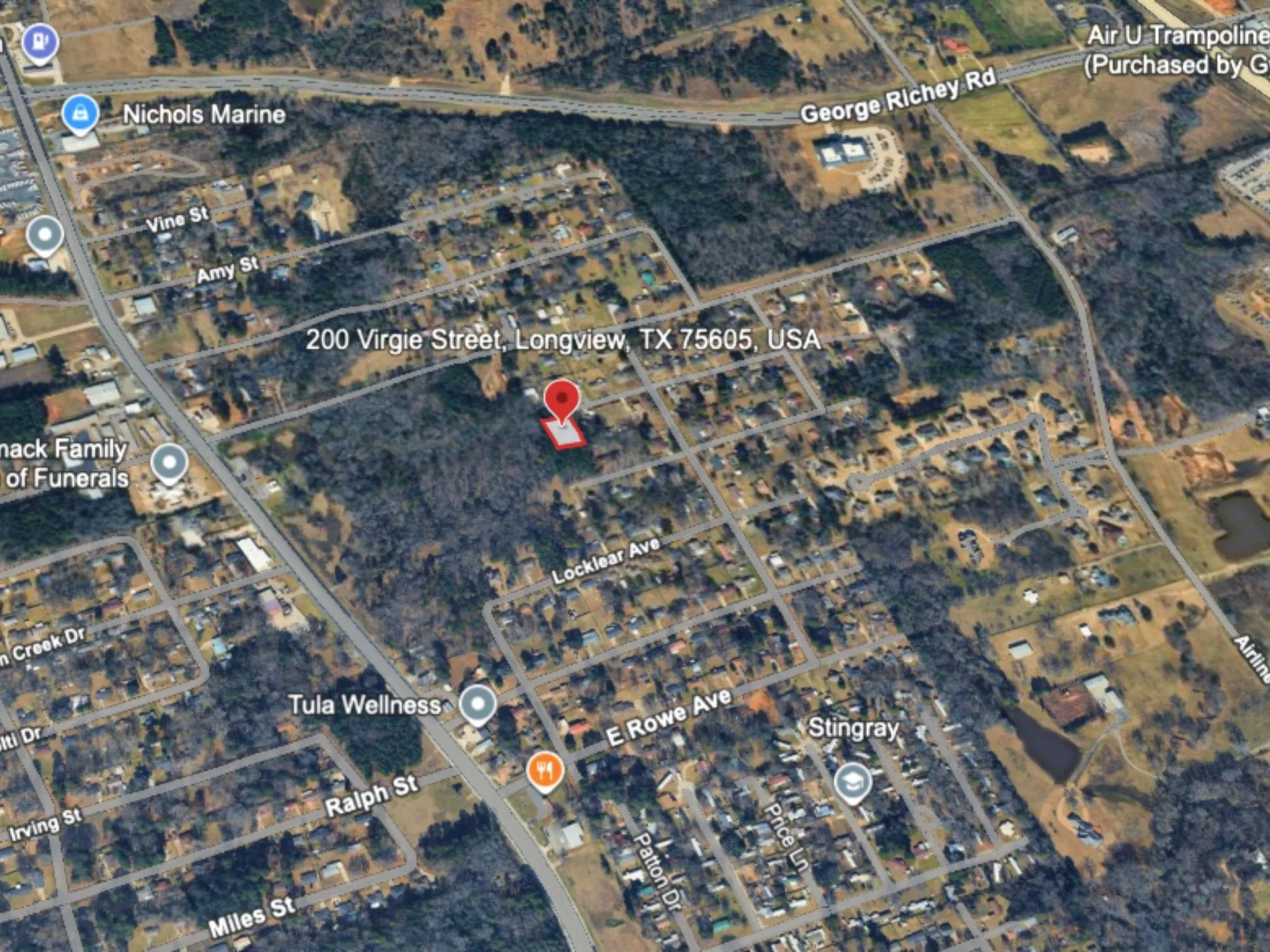 Map of property location