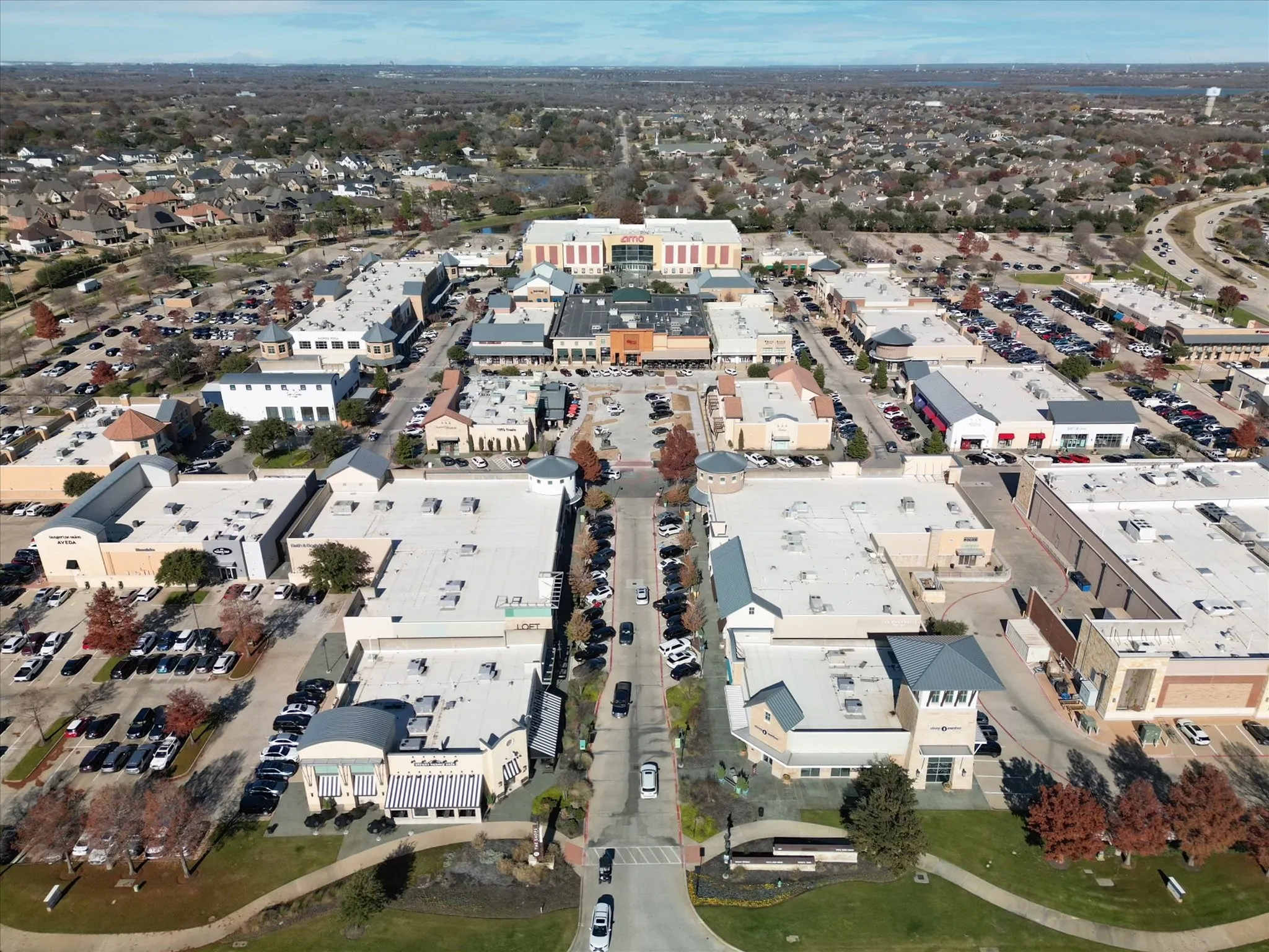 Nearby Shops at Highland Village
